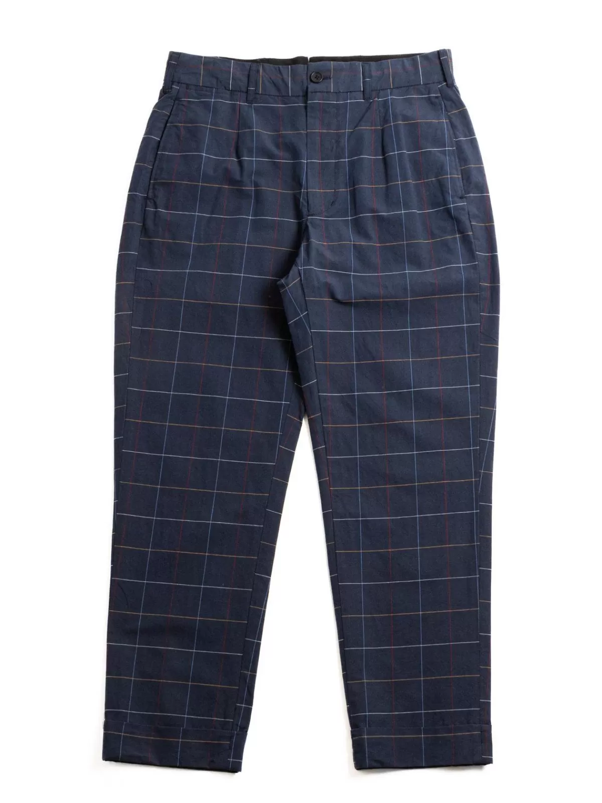 Andover Pant Navy Cl Windowpane^Engineered Garments Shop