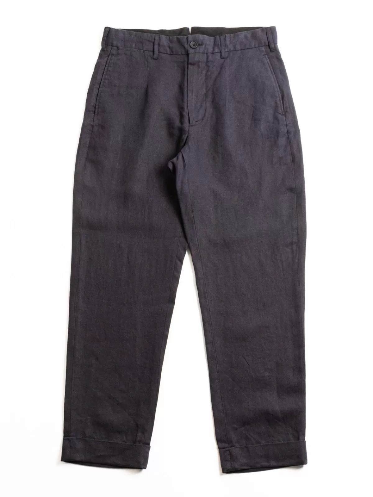 Andover Pant Navy Linen Twill^Engineered Garments Flash Sale