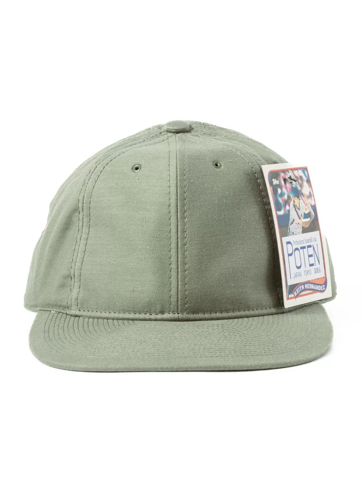 Back Satin Olive Baseball Cap^Poten Flash Sale