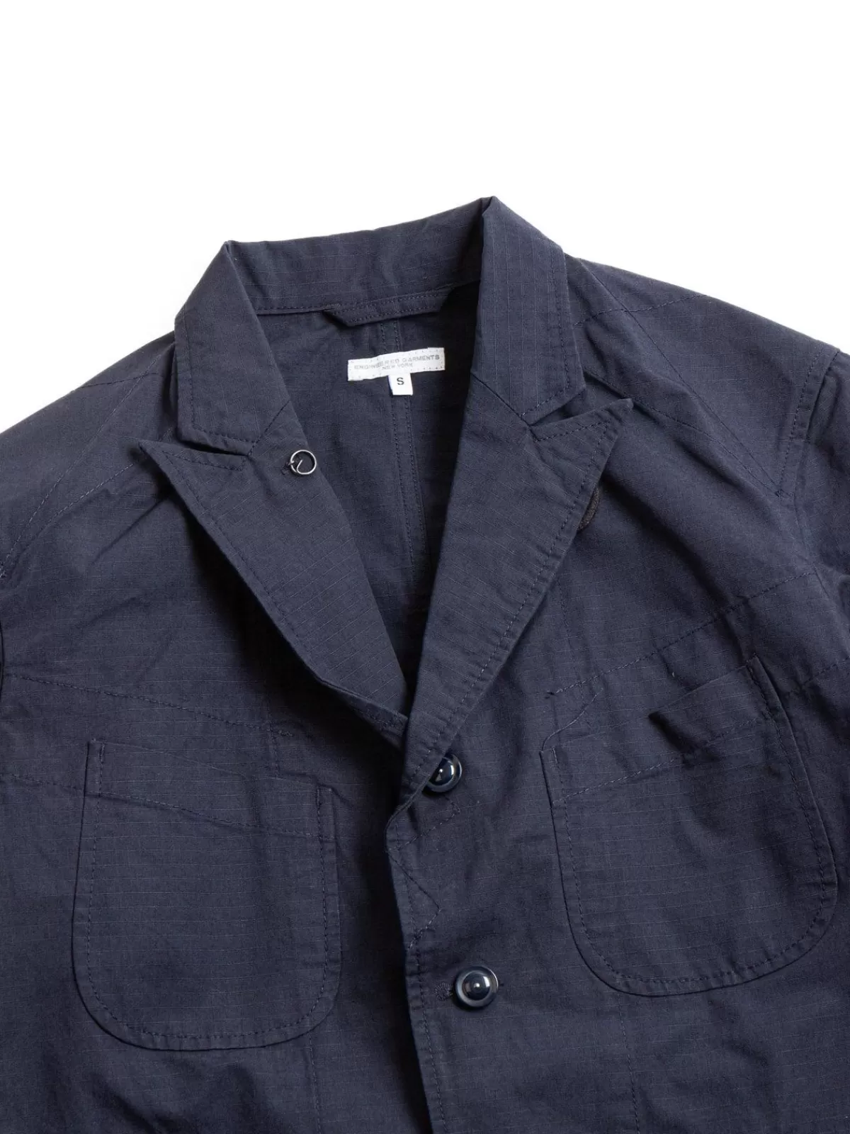 Bedford Jacket Navy Cotton Ripstop^Engineered Garments Cheap