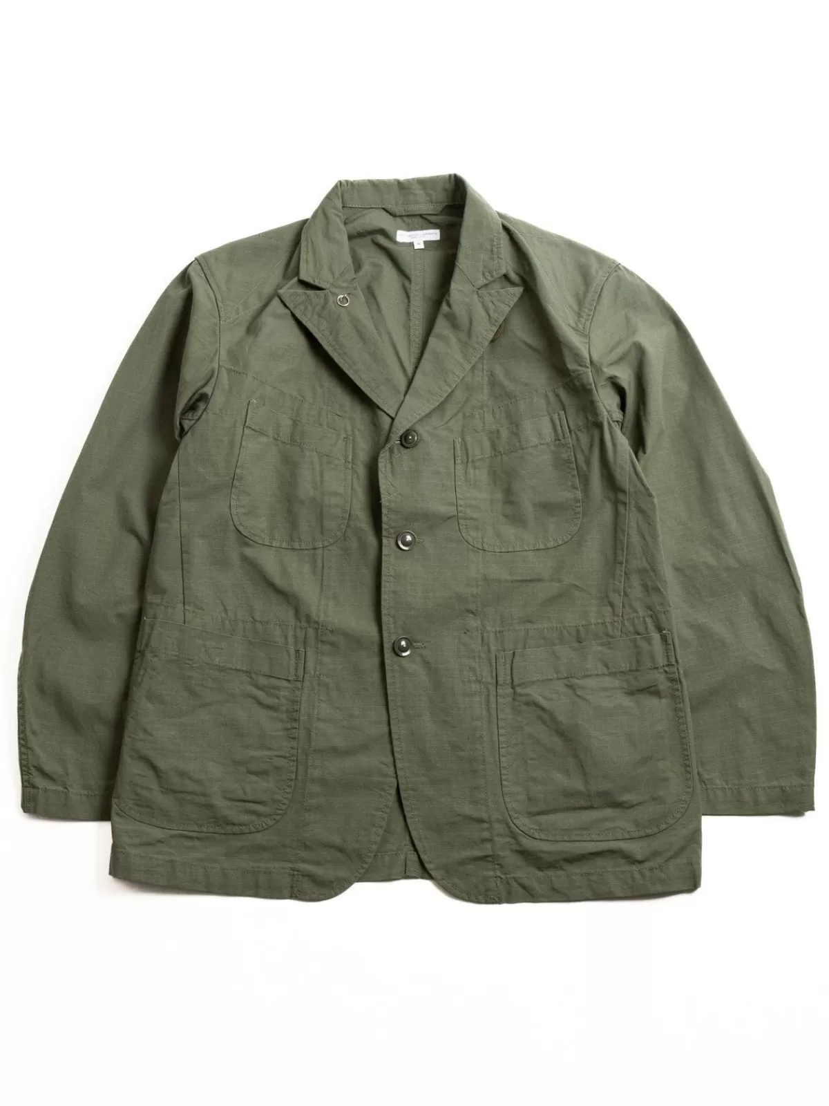 Bedford Jacket Olive Cotton Ripstop^Engineered Garments Clearance