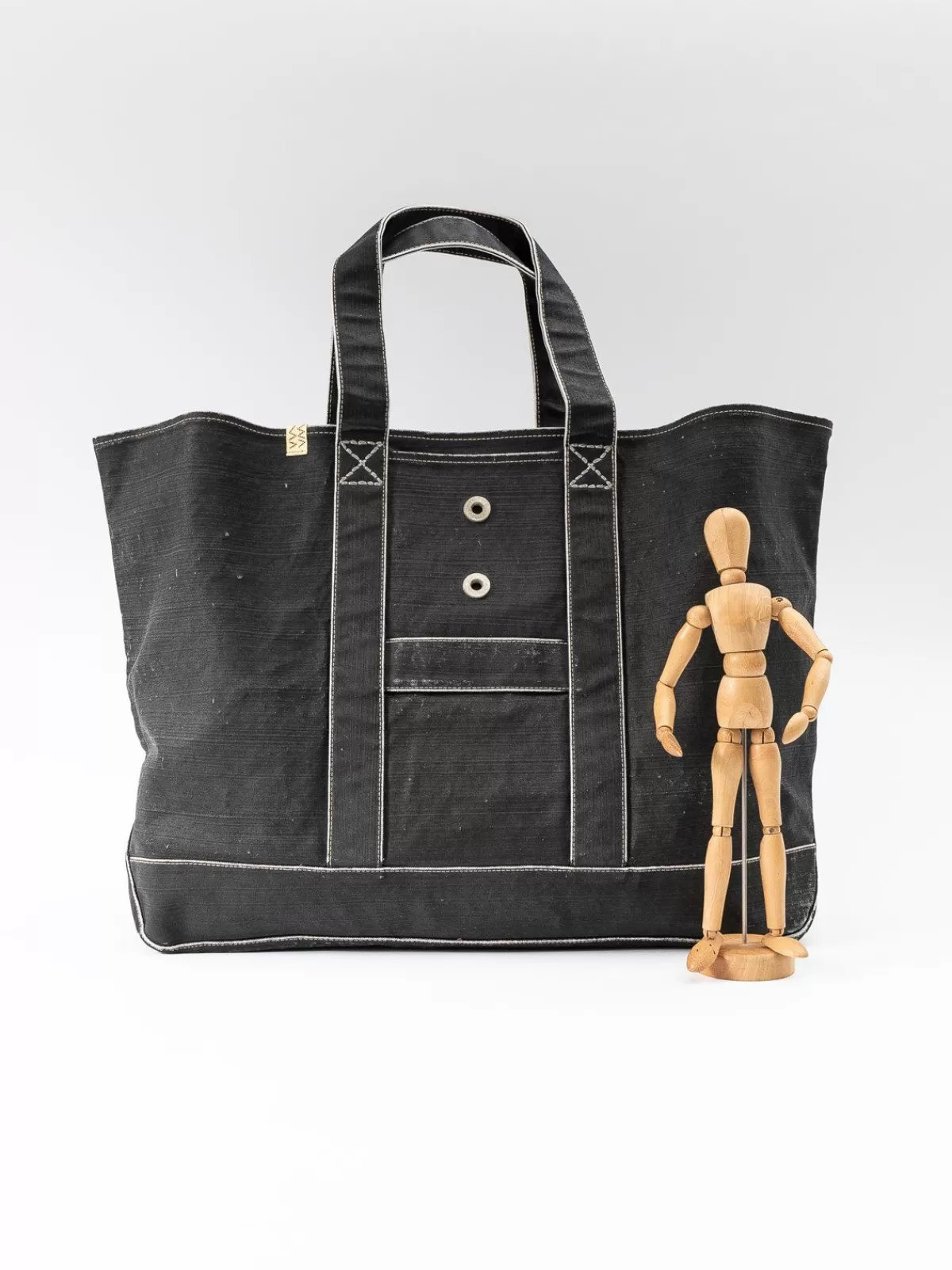 Black Canvas Homer Xl Bag^Visvim Sale Online