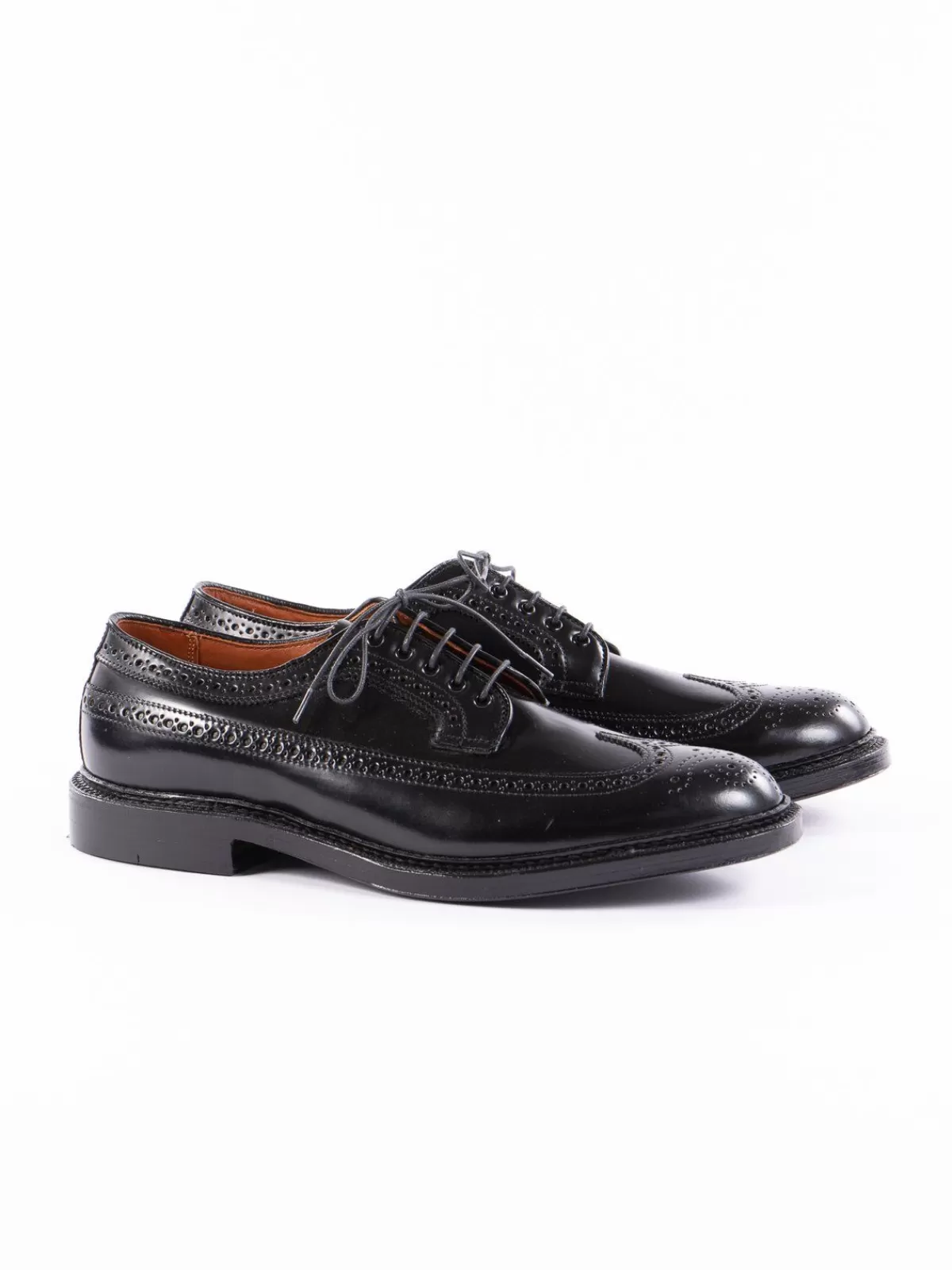 Black Cordovan Long Wing Blucher^Alden for The Bureau Flash Sale