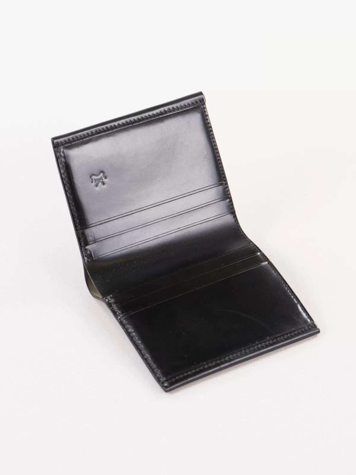 Black Horween Cordovan 3 3 Wallet^KREIS Discount