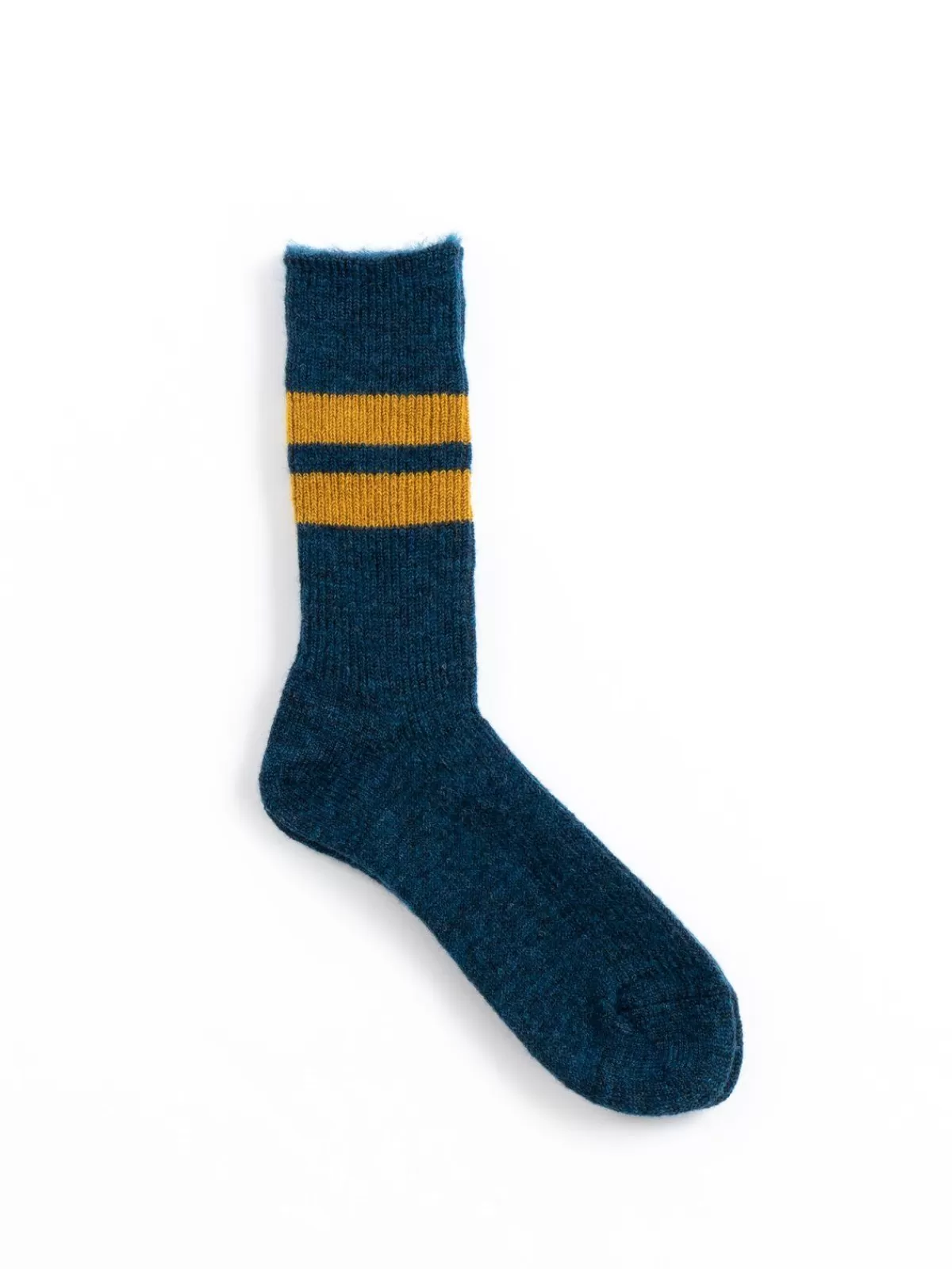 Brush Mohair Crew Socks D.Blue^RoToTo Cheap