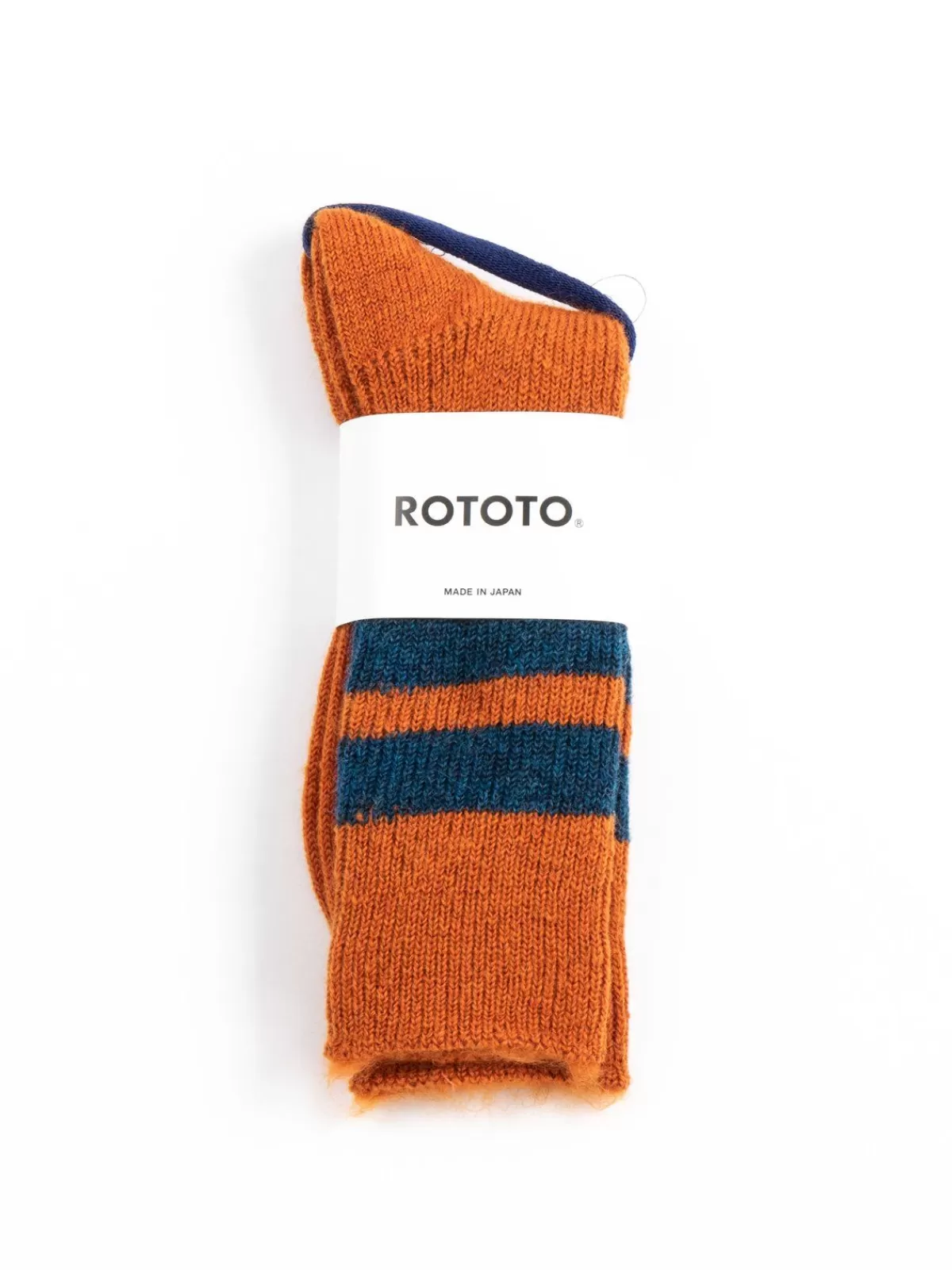 Brush Mohair Crew Socks Orange^RoToTo New