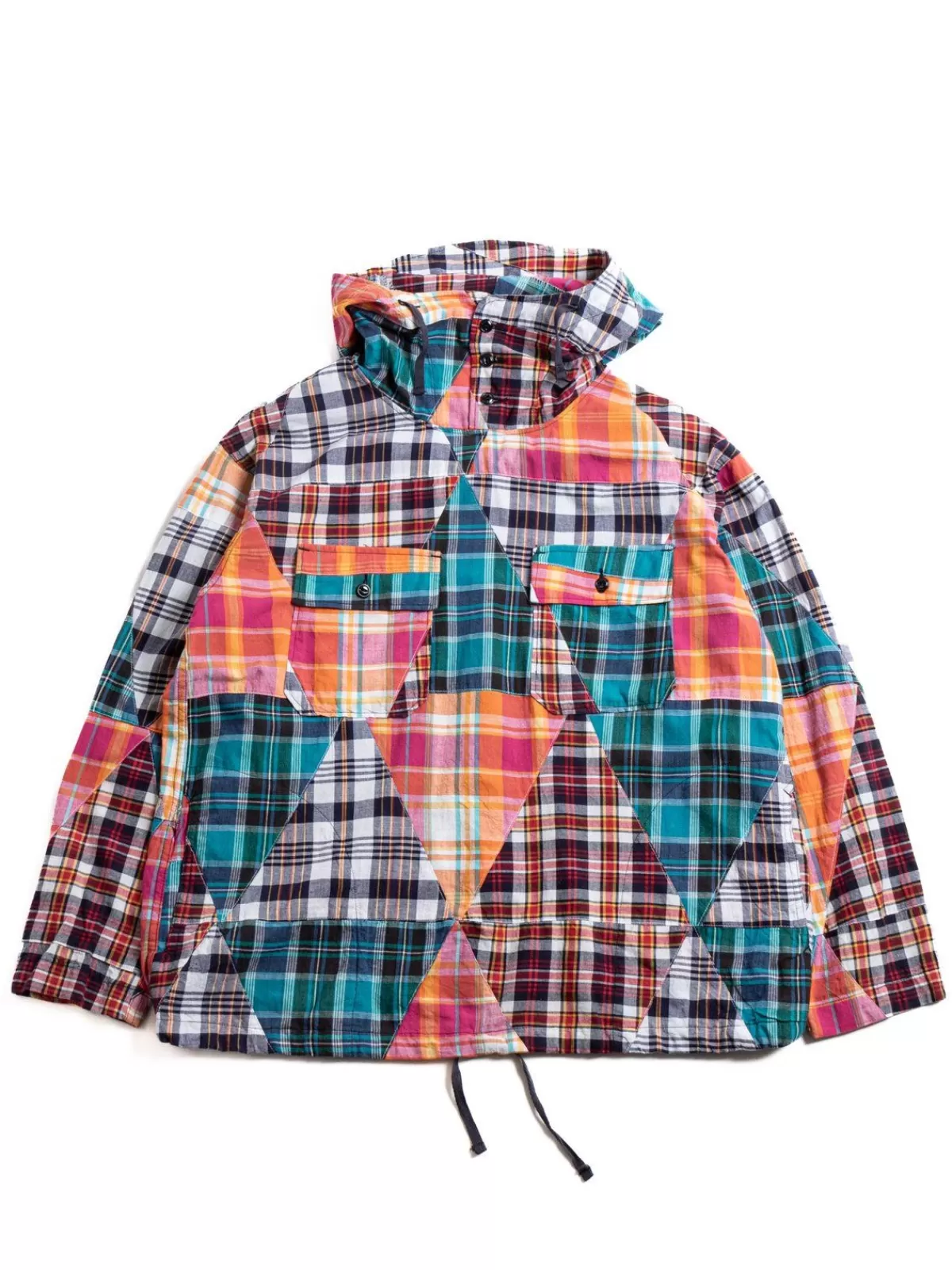 Cagoule Shirt Multi Color Triangle Patchwork^Engineered Garments Flash Sale