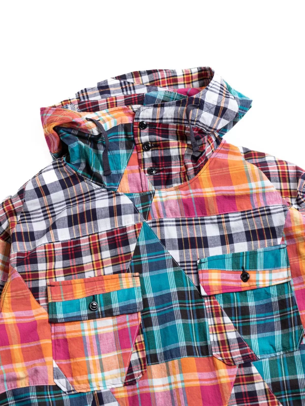 Cagoule Shirt Multi Color Triangle Patchwork^Engineered Garments Flash Sale
