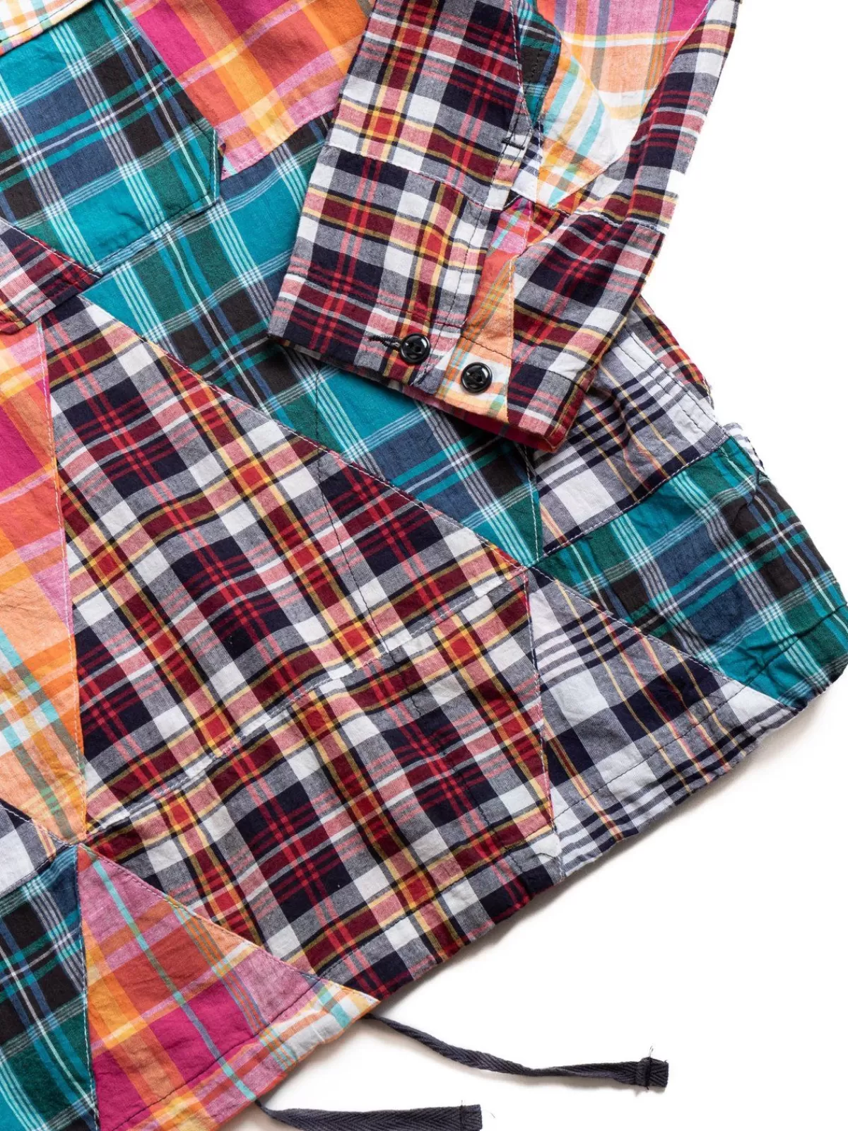 Cagoule Shirt Multi Color Triangle Patchwork^Engineered Garments Flash Sale