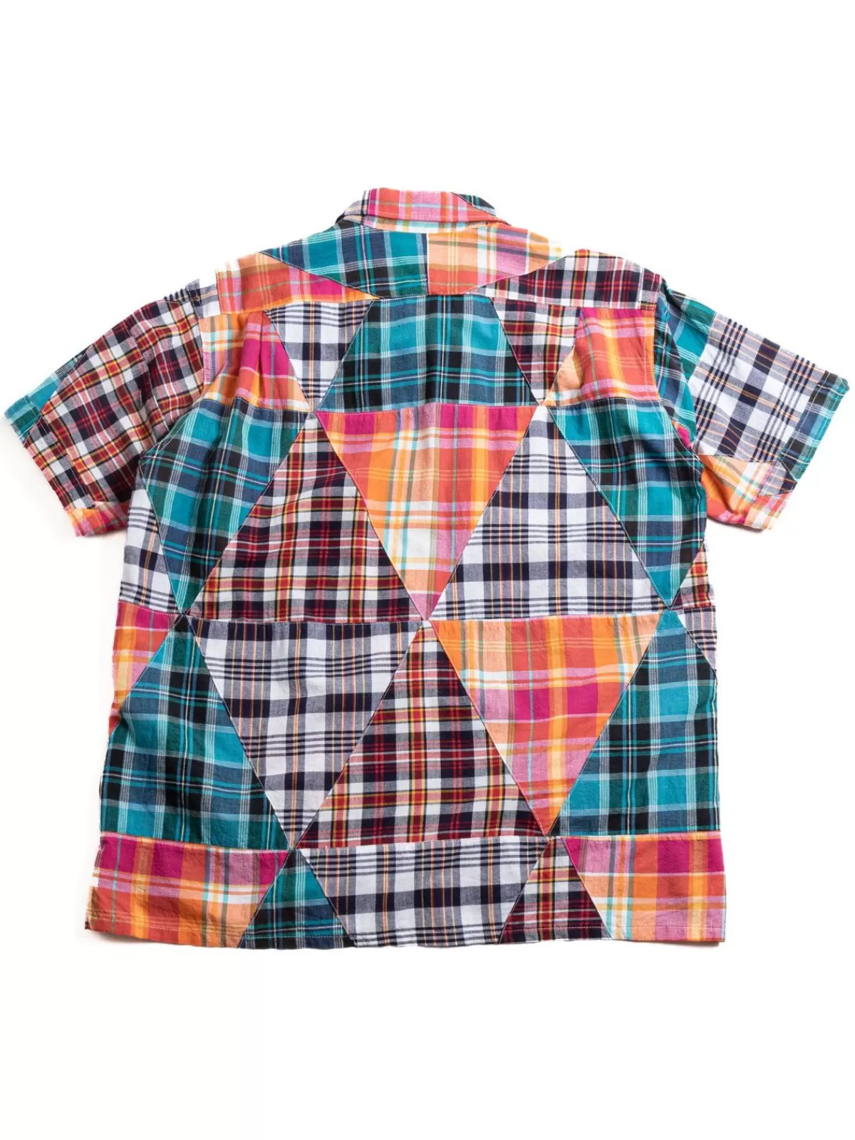 Camp Shirt Multi Color Triangle Patchwork^Engineered Garments Best Sale