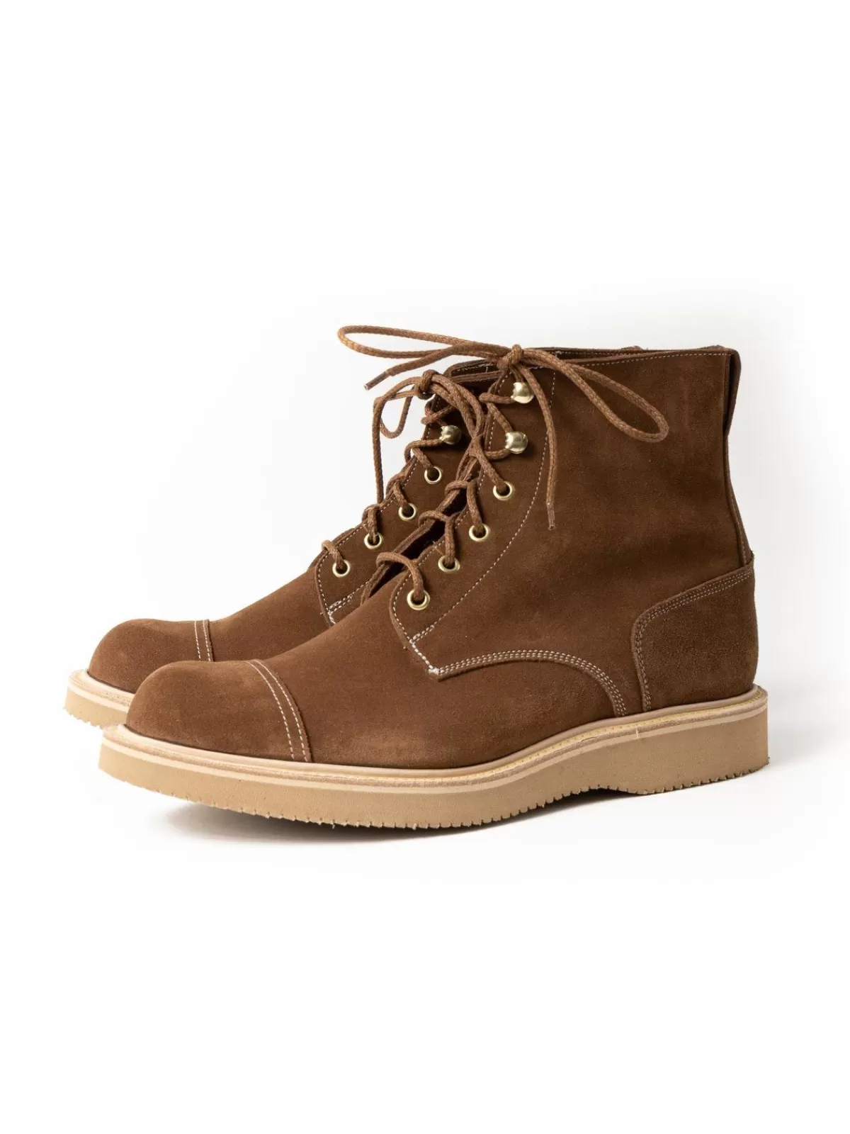 Cfs Repello Snuff Suede Tbb Combat Boot^Tricker’s For The Bureau Fashion