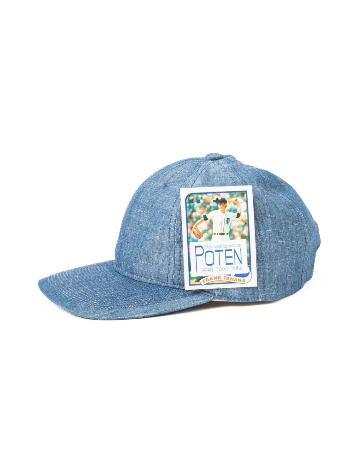 Chambray Baseball Cap^Poten Outlet