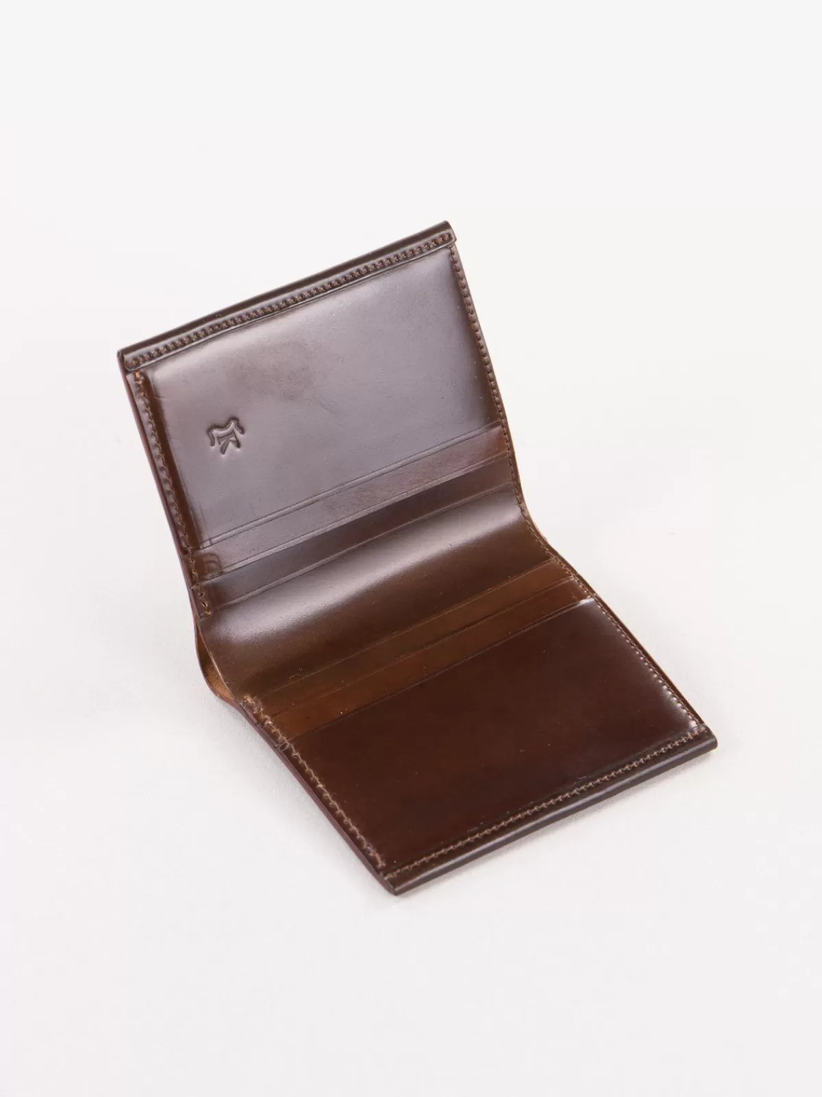 Cognac Horween Cordovan 3 3 Wallet^KREIS Outlet