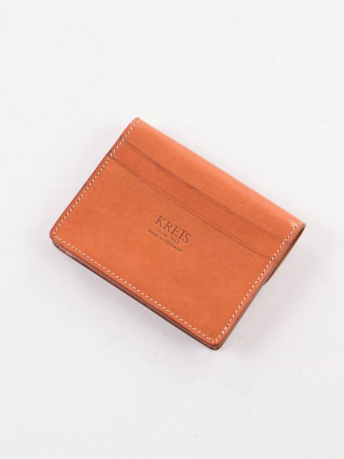 Cognac Italian Calf Small Wallet^KREIS Fashion