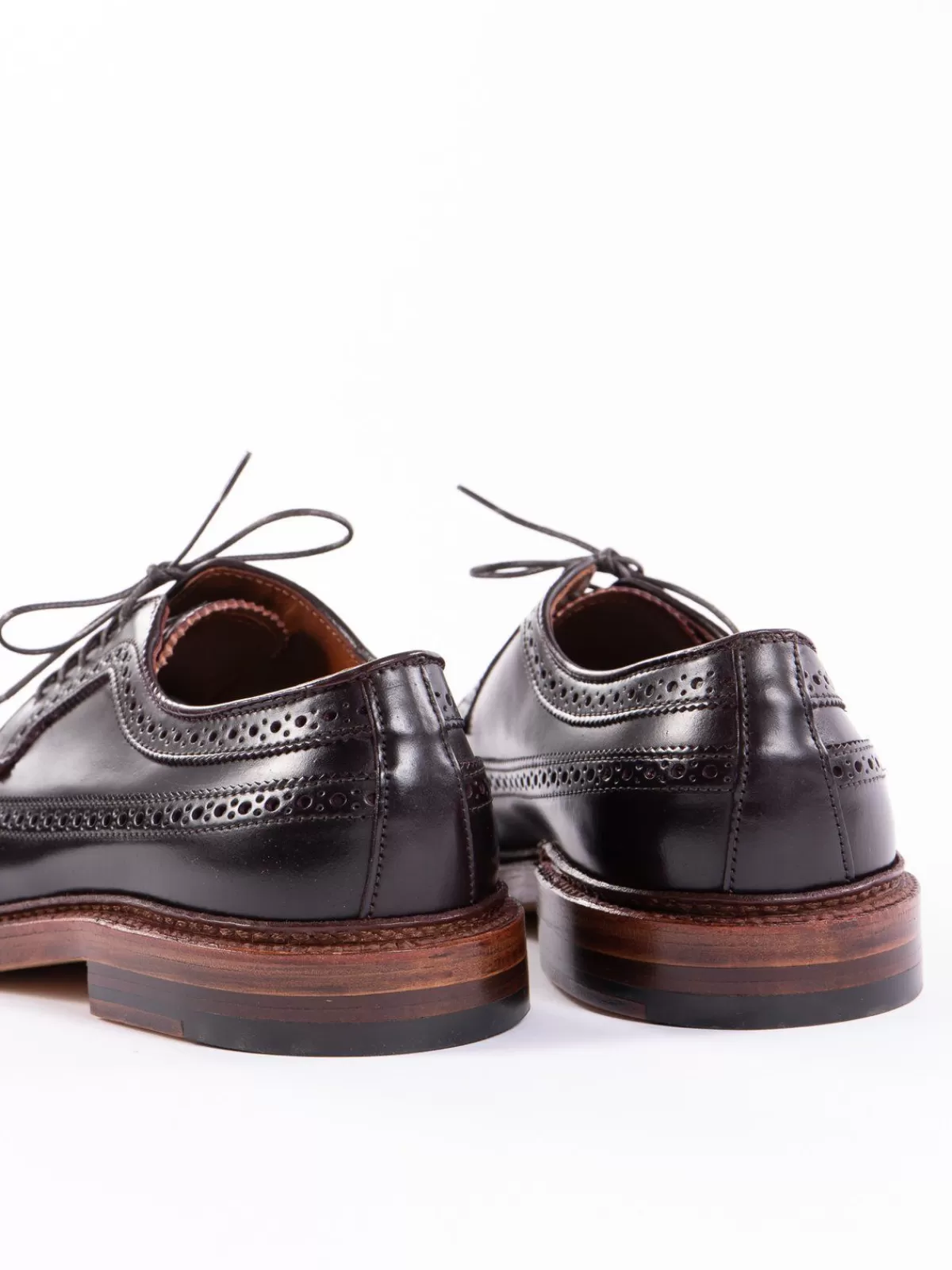 Color 8 Cordovan Long Wing Blucher^Alden for The Bureau Hot