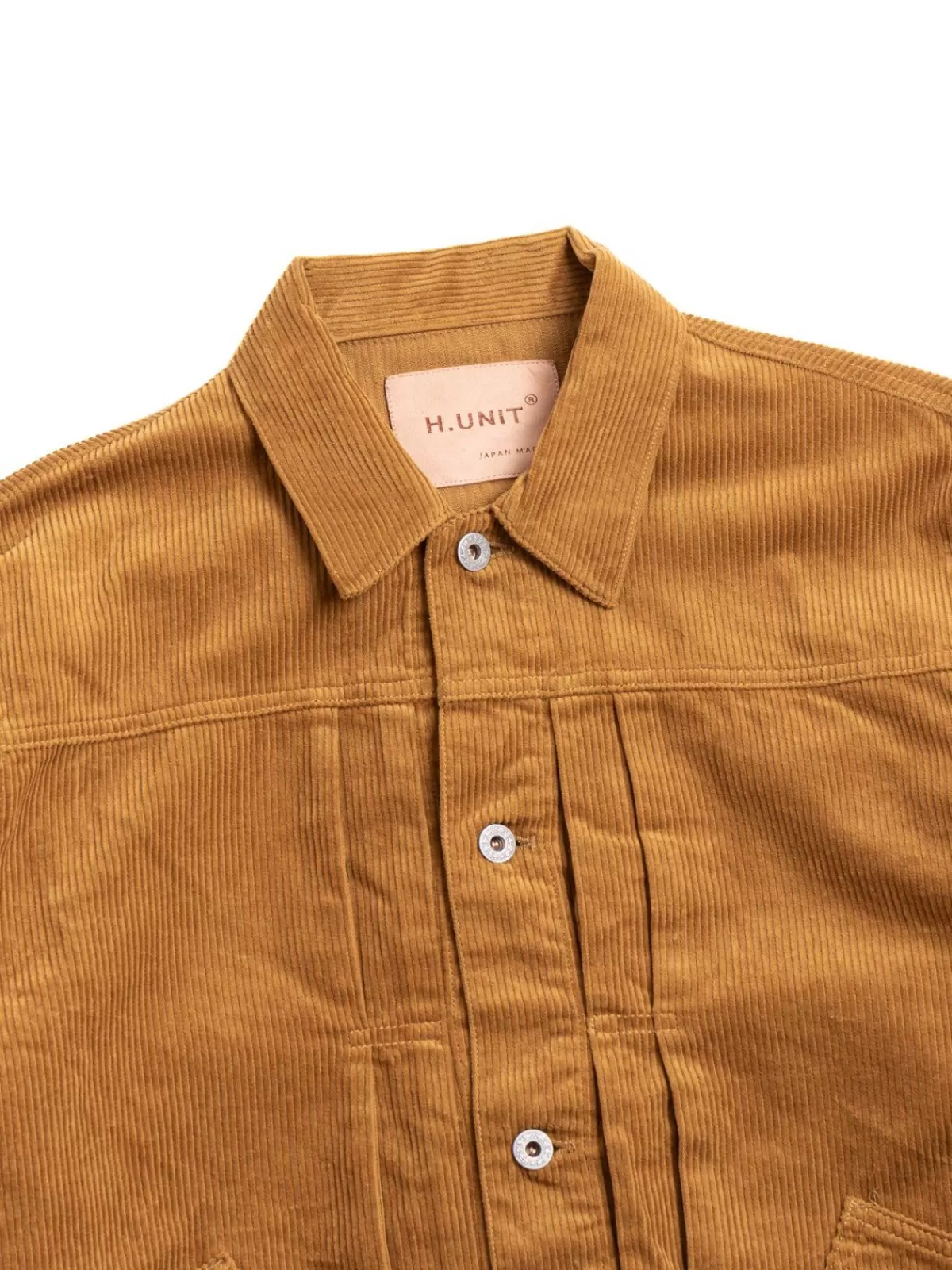 Corduroy Work Jacket Mustard^H.UNIT New