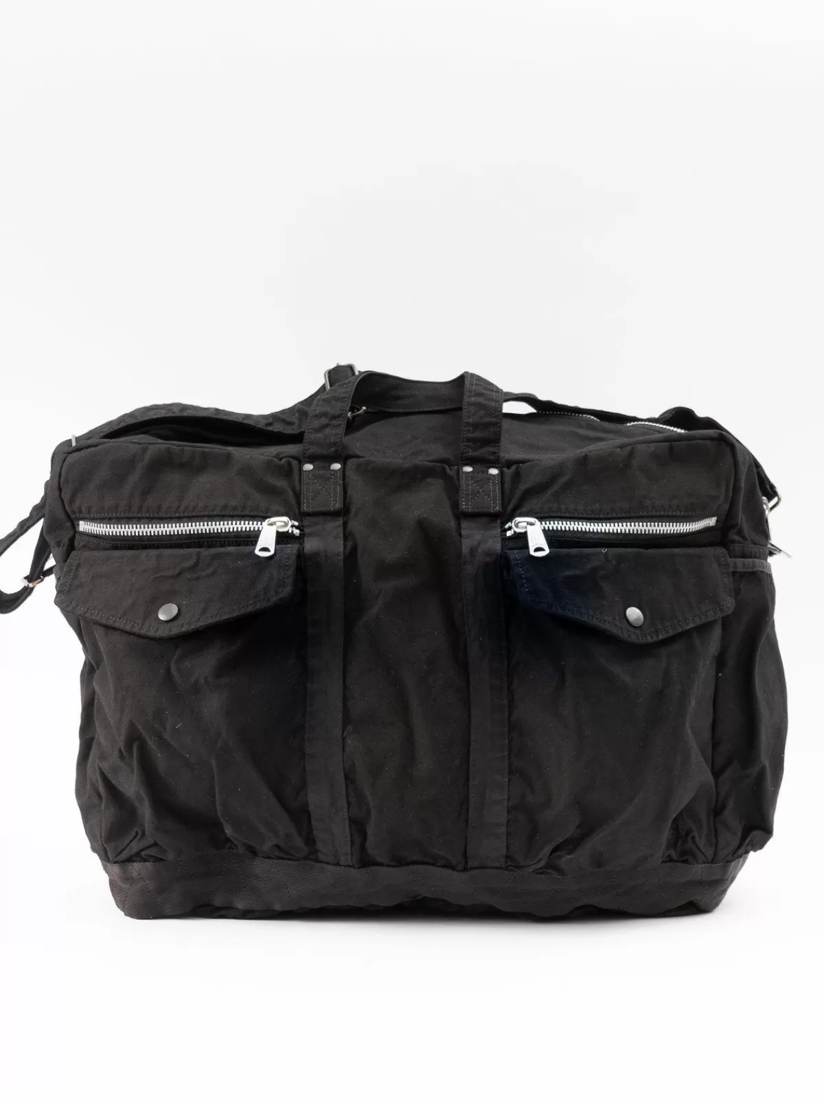 Crag 2Way Boston Bag (L) Black^Porter – Yoshida & Co Ltd Sale