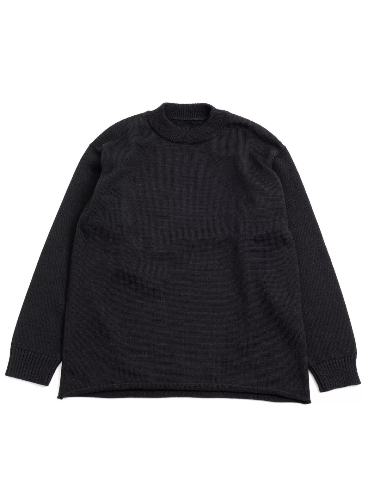 Dyce 100% Merino Wool Jersey Knitwear Black^ARPENTEUR Hot