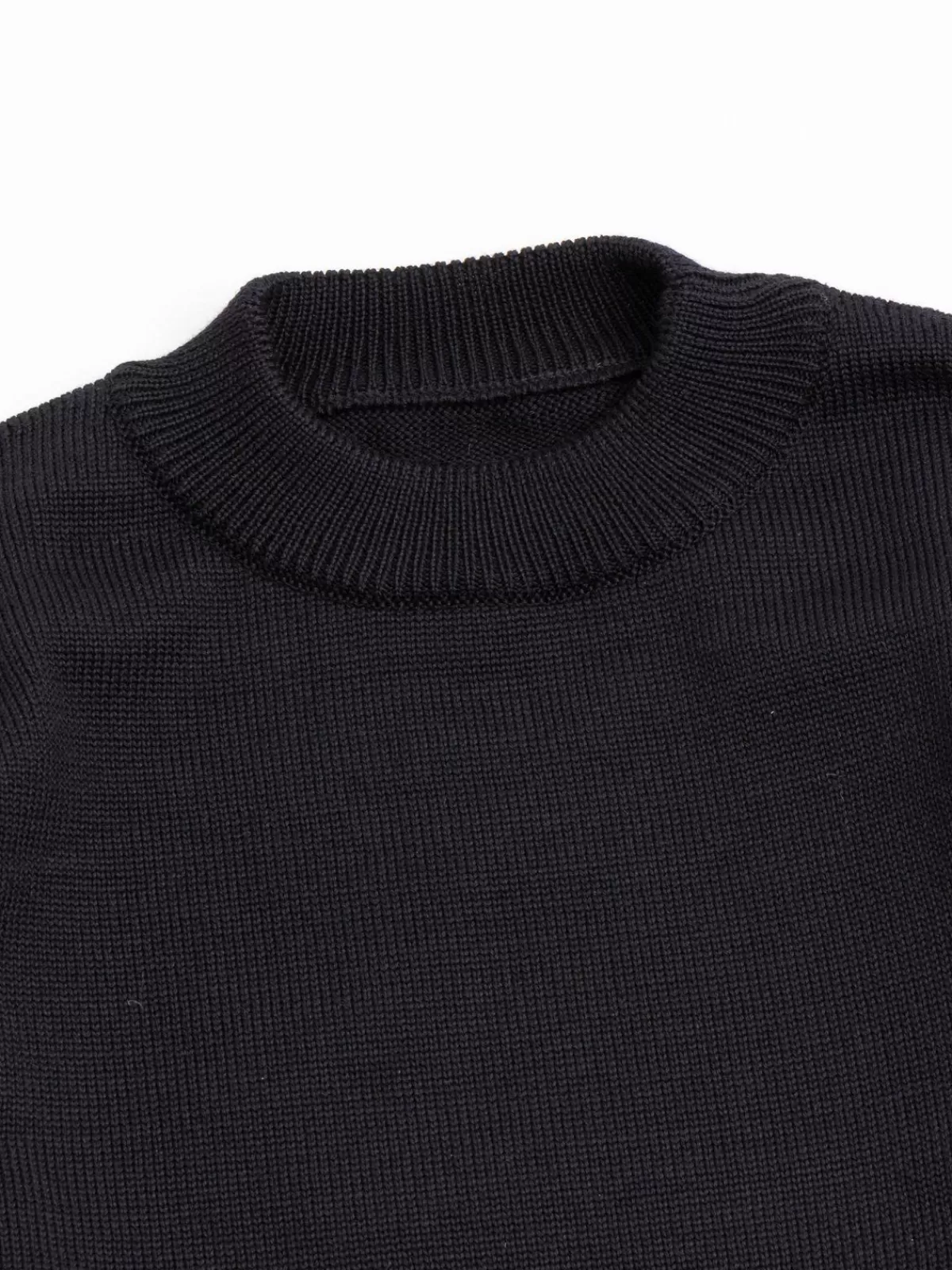 Dyce 100% Merino Wool Jersey Knitwear Black^ARPENTEUR Hot