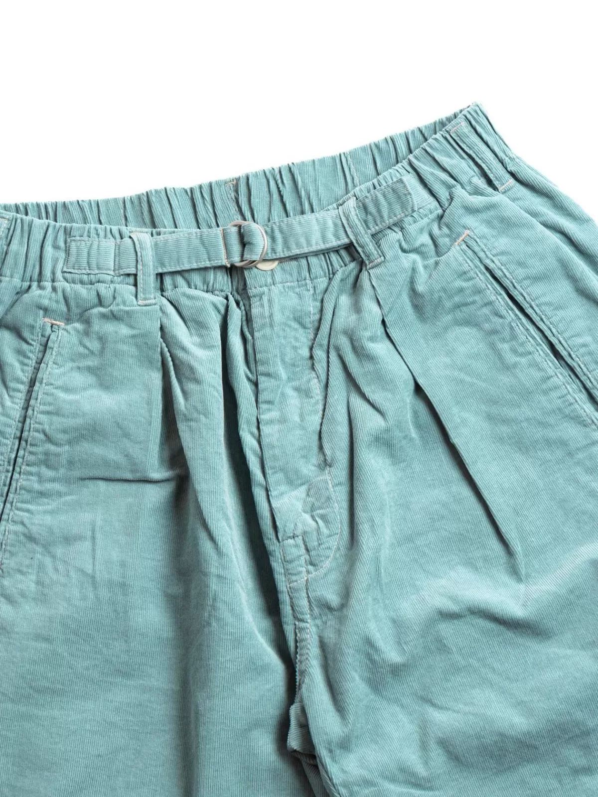 E Z Lax 4 Shorts Summer Cords Muscat Green^Post O’alls Flash Sale