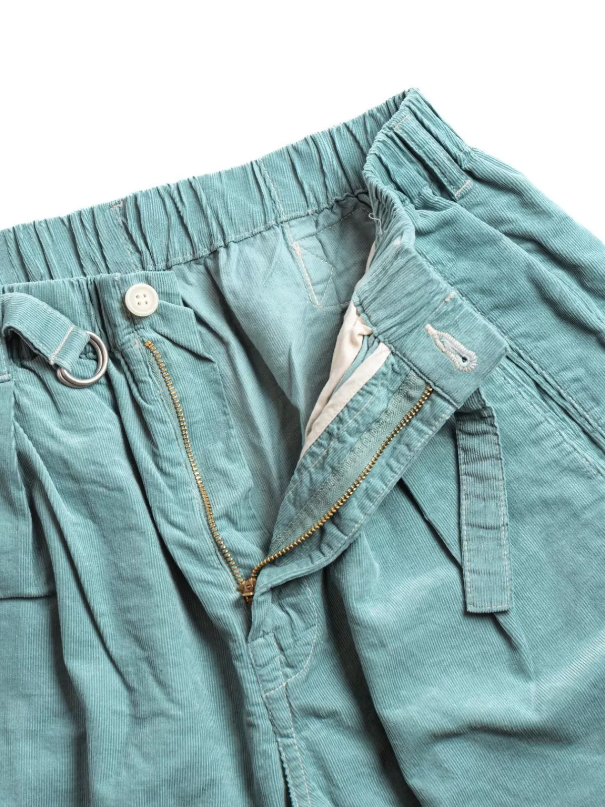 E Z Lax 4 Shorts Summer Cords Muscat Green^Post O’alls Flash Sale