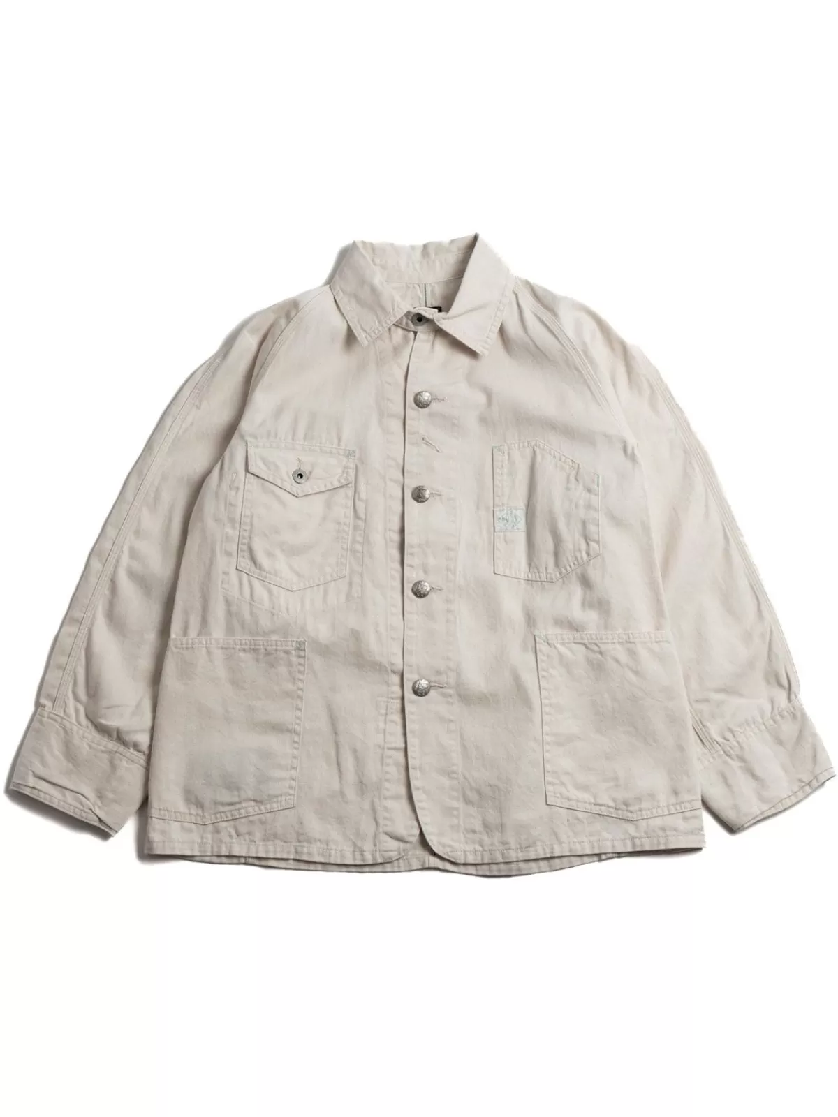 Engineer'S Jacket Cotton Drill Natural^Post O’alls Cheap