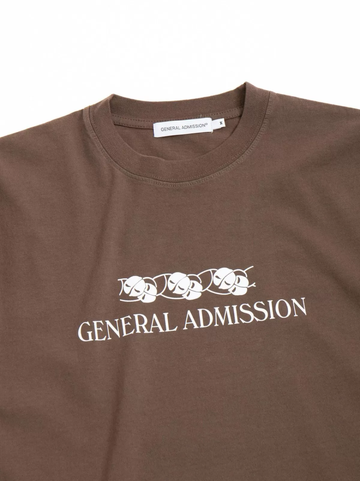 General Admission Tee Brown^The Bureaubel Fast Fashion