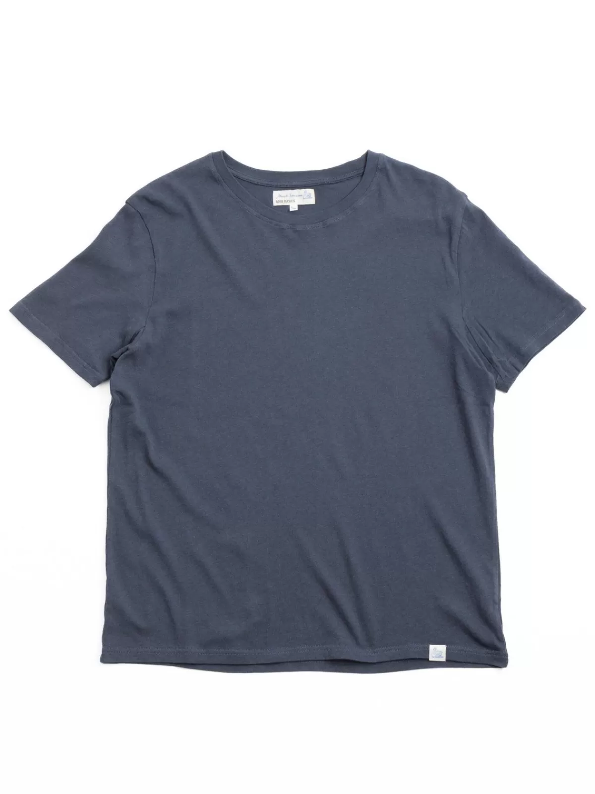 Good Basics Ct02Vj T Shirt Washed Denim Blue^Merz B. Schwanen Outlet