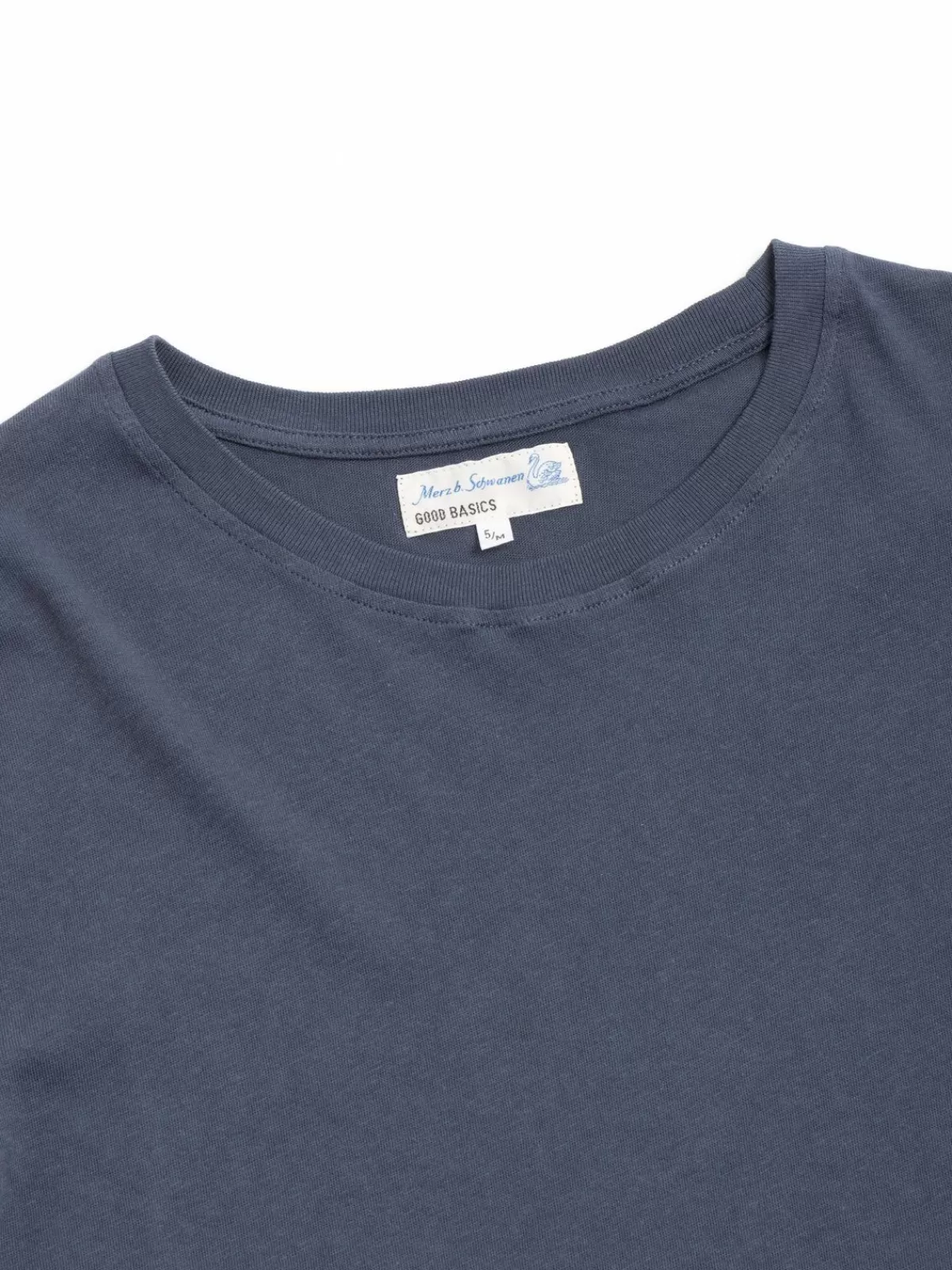 Good Basics Ct02Vj T Shirt Washed Denim Blue^Merz B. Schwanen Outlet