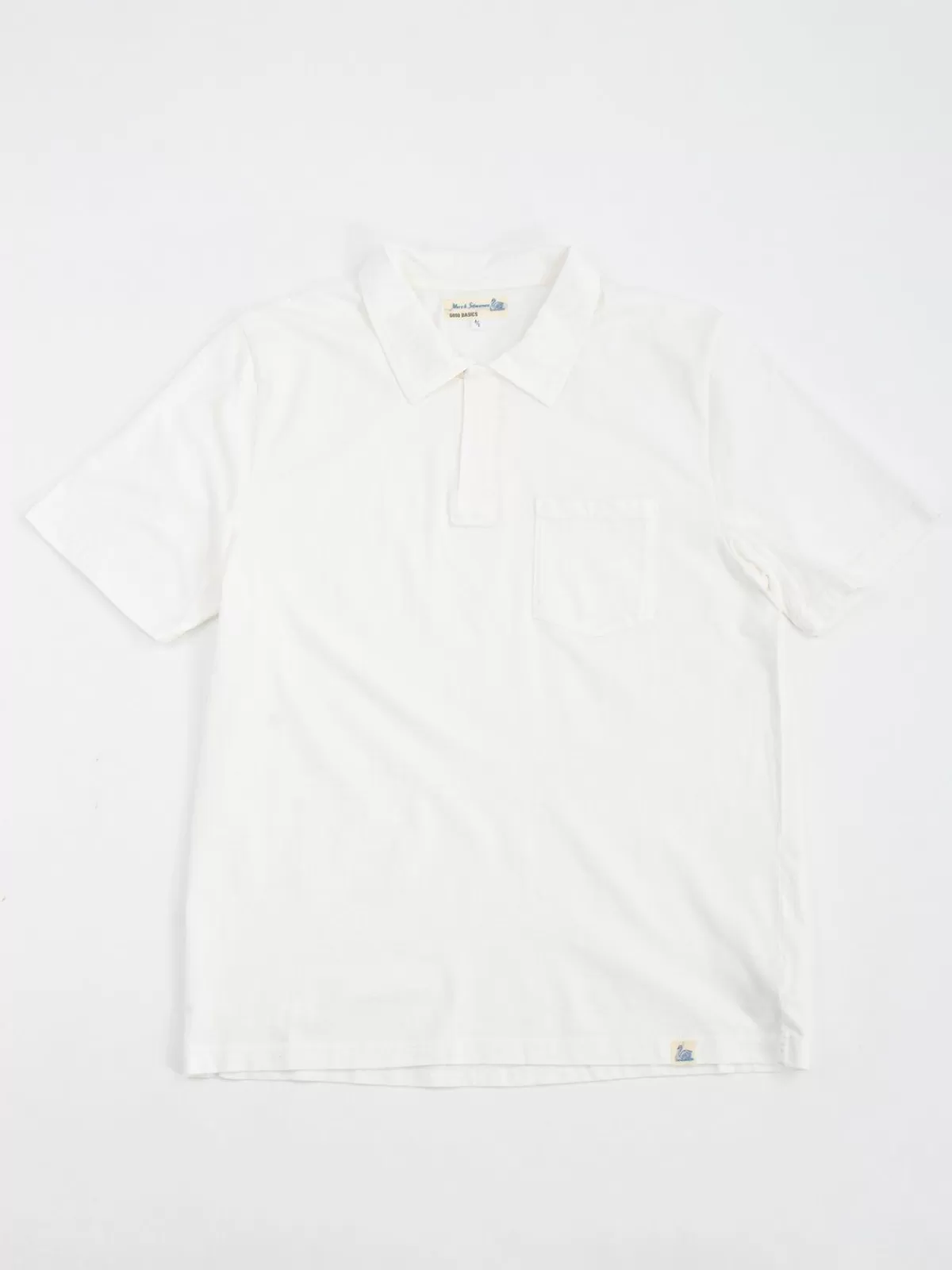 Good Basics Plp04 Men'S Polo Shirt With Pocket White^Merz B. Schwanen Outlet