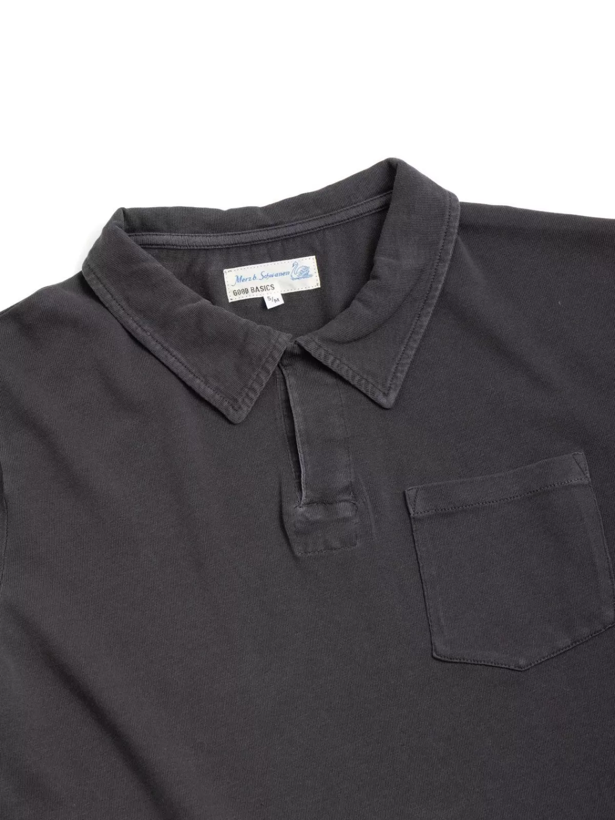 Good Basics Plp04 Polo Shirt Washed Graphite^Merz B. Schwanen Store