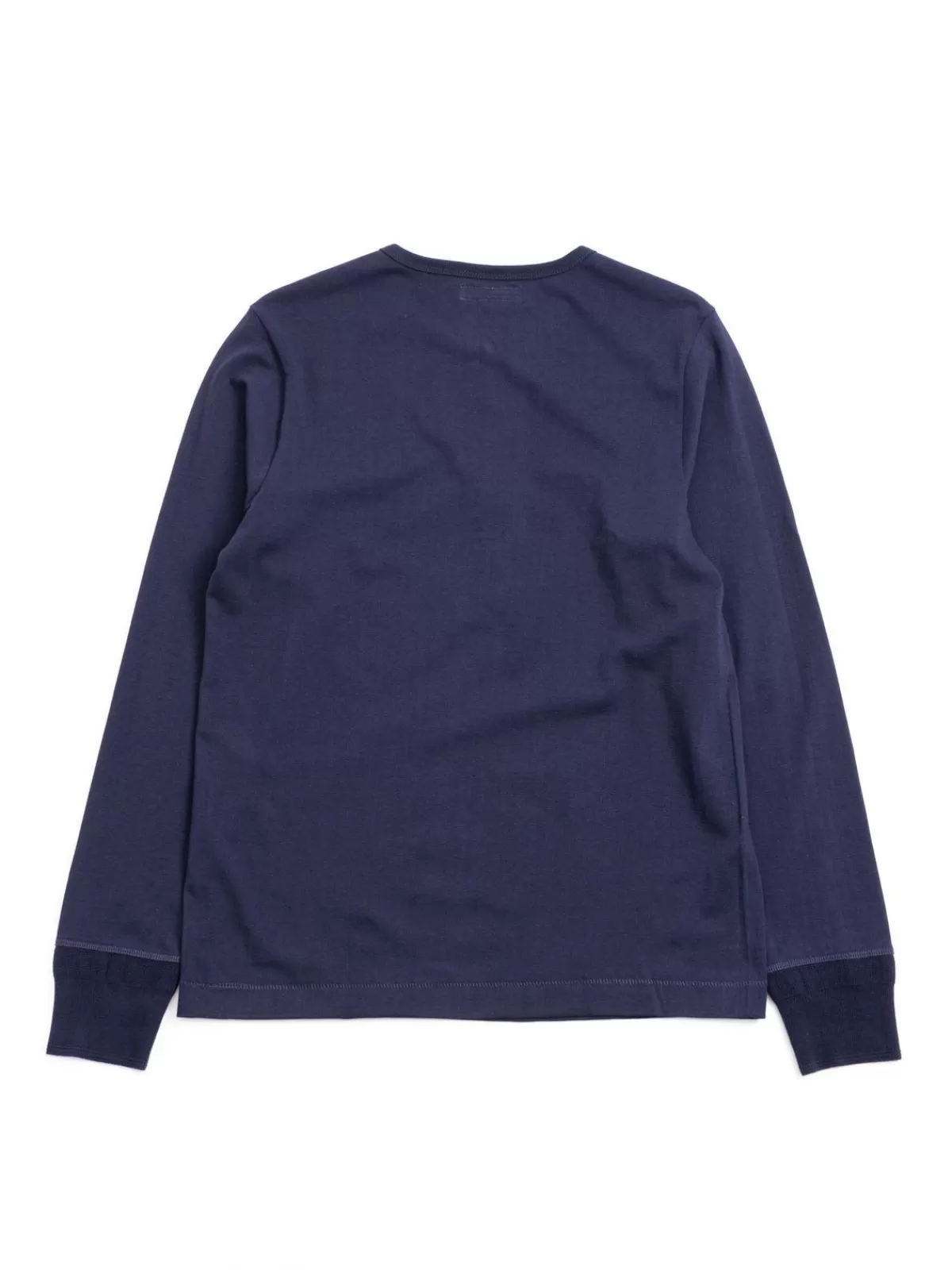Good Originals 206 Loop Wheel Henley 8,6Oz Ink Blue^Merz B. Schwanen Hot
