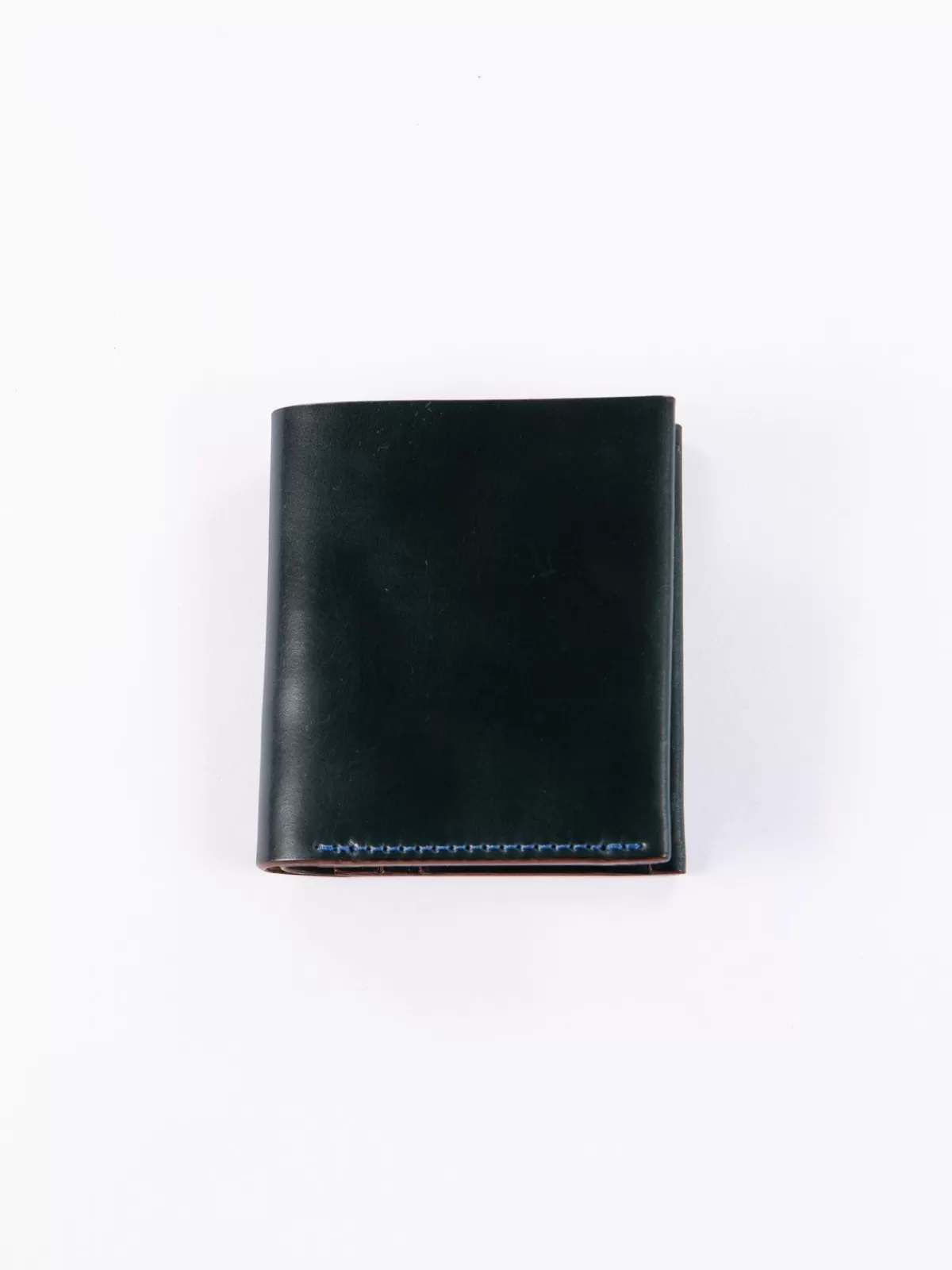 Green Horween Cordovan 3 3 Wallet^KREIS Cheap