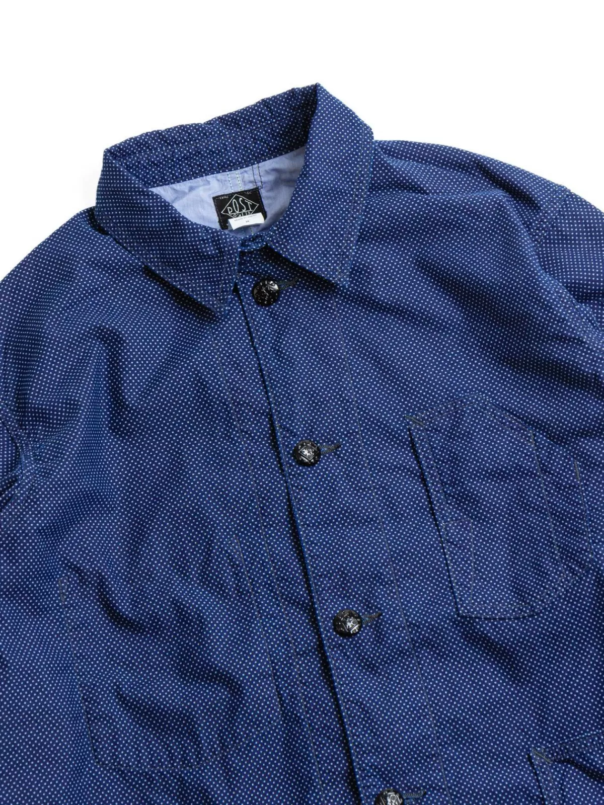 Lined No1 Jacket Dot X Feather Chambray^Post O’alls Store