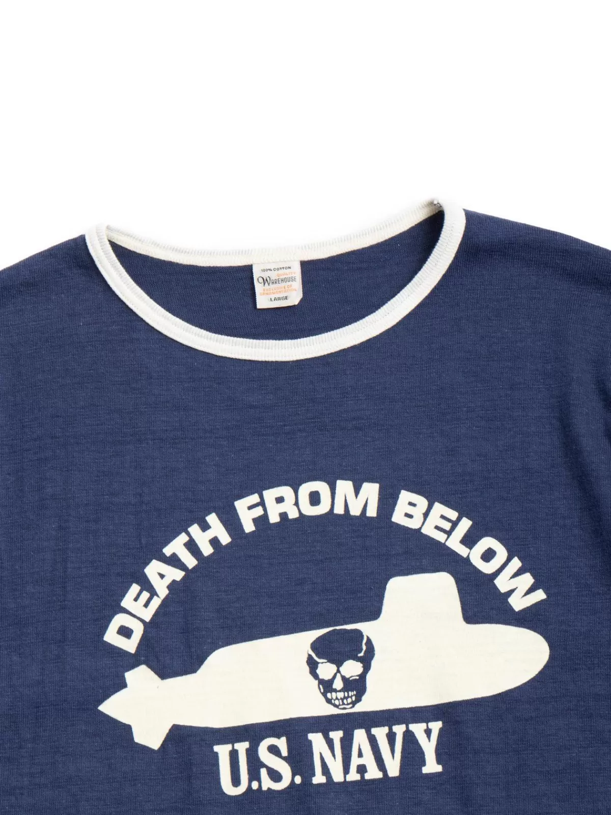 Lot 4059 Death From Below Navy/Cream^Warehouse & Co Cheap