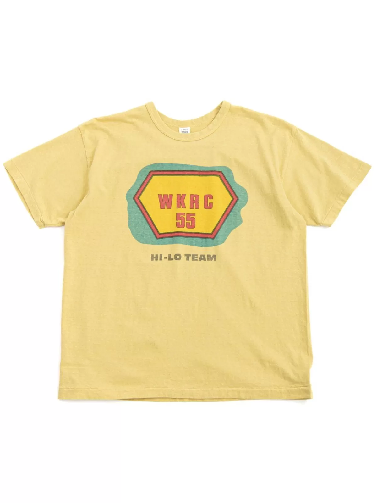 Lot 4064 Wkrc 55 T Shirt Yellow^Warehouse & Co Outlet