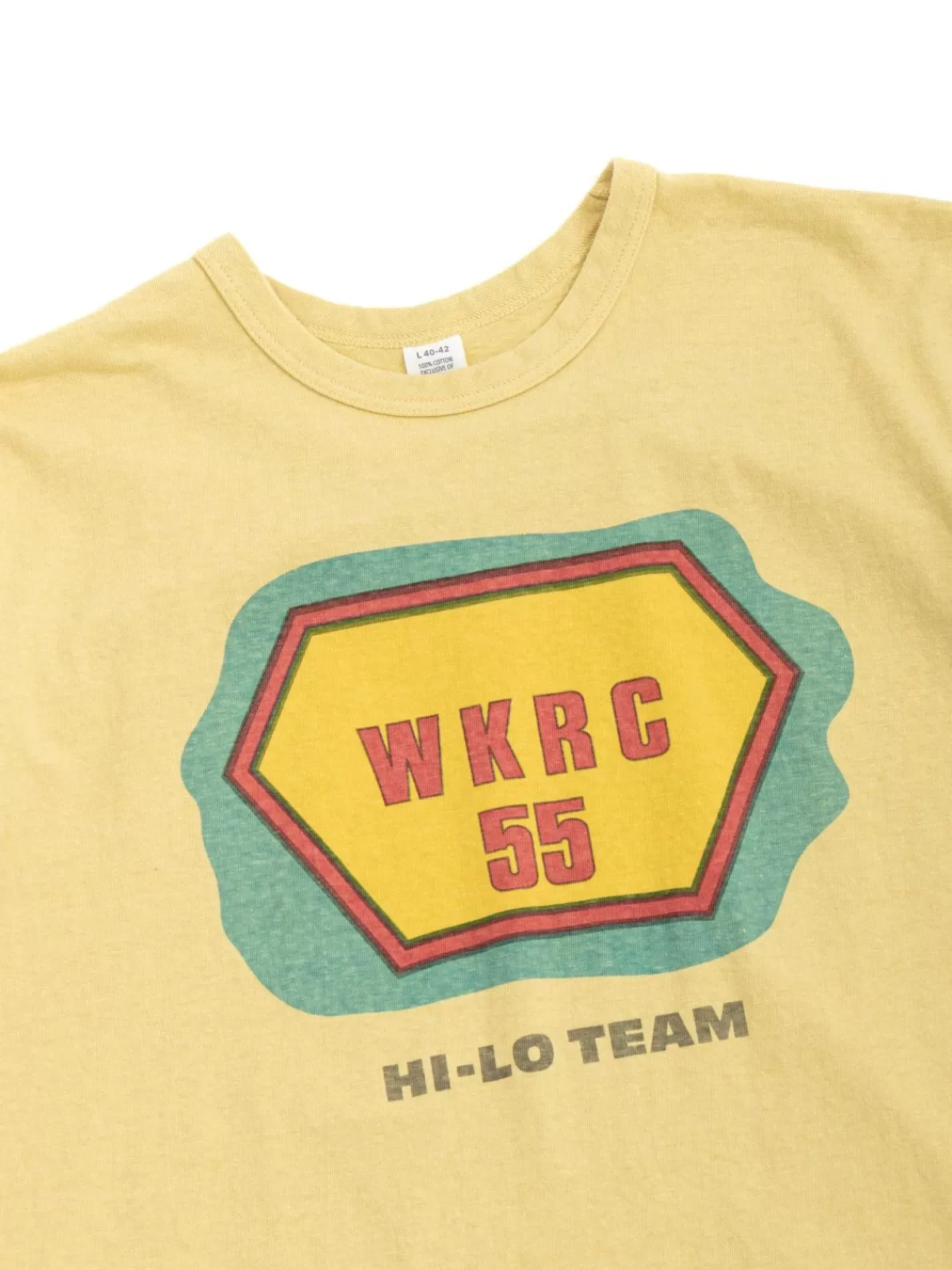 Lot 4064 Wkrc 55 T Shirt Yellow^Warehouse & Co Outlet