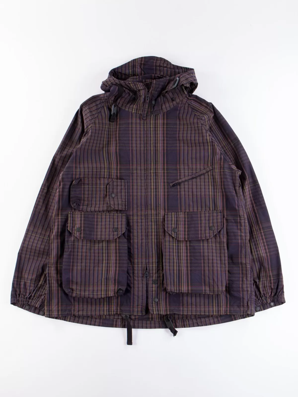 Multi Color Nyco Plaid Atlantic Parka^Engineered Garments Discount