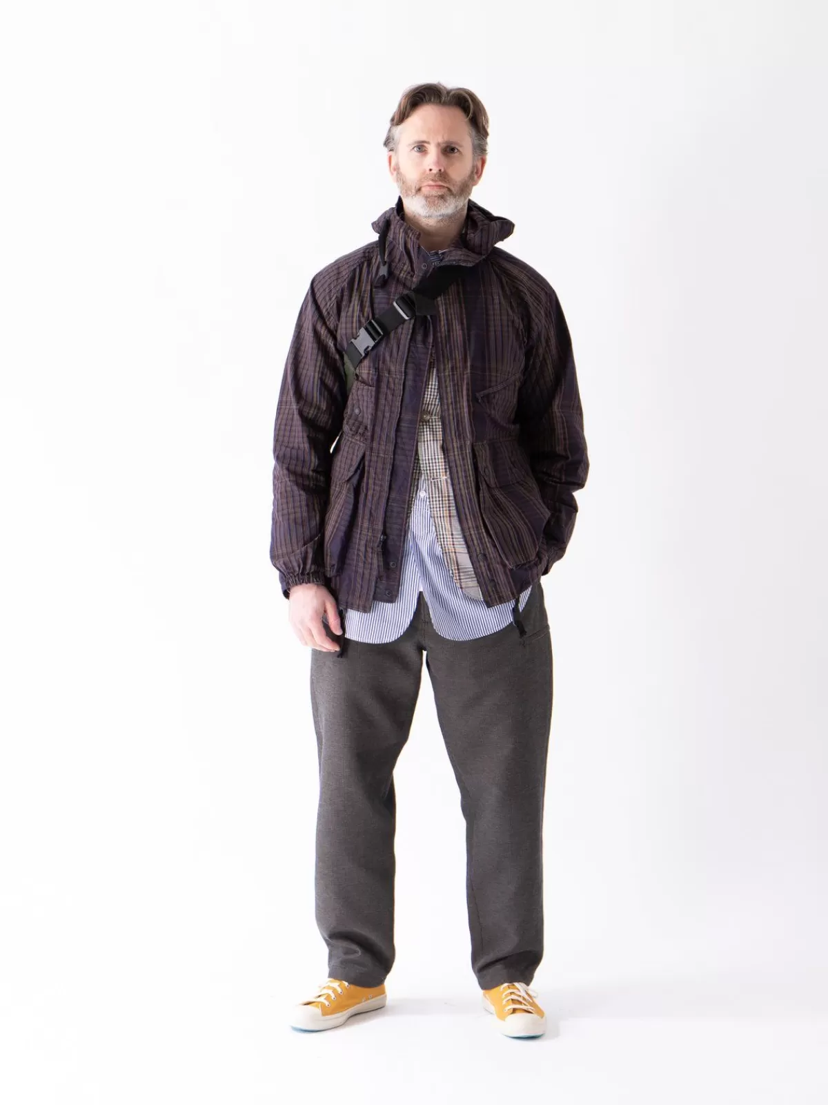 Multi Color Nyco Plaid Atlantic Parka^Engineered Garments Discount