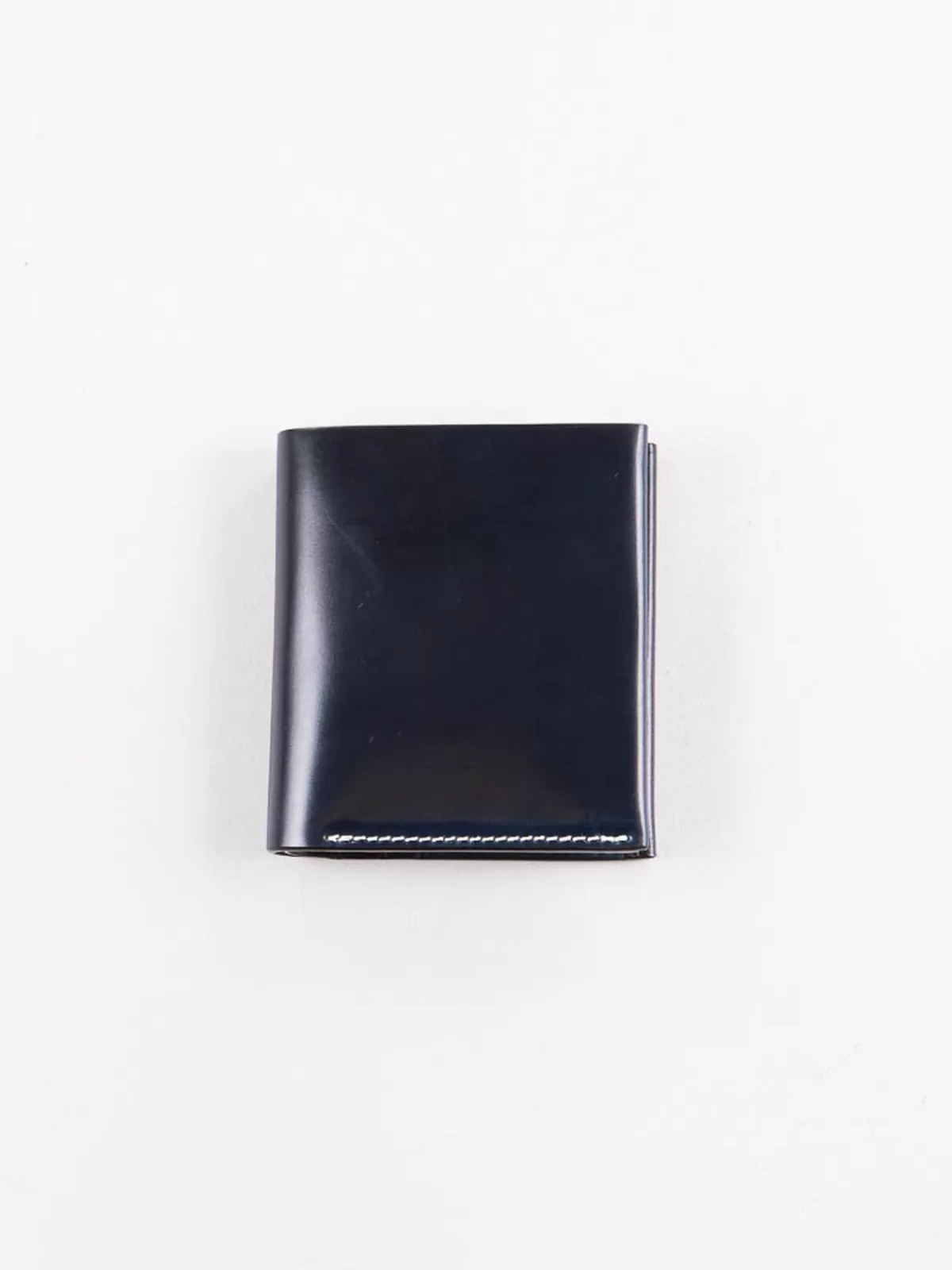 Navy Horween Cordovan 4 4 Wallet^KREIS Store