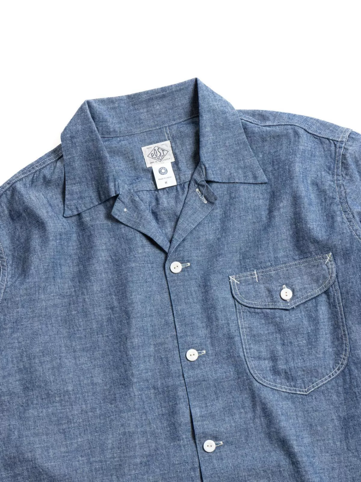 New Basic Shirt Classic Chambray Indigo^Post O’alls Shop