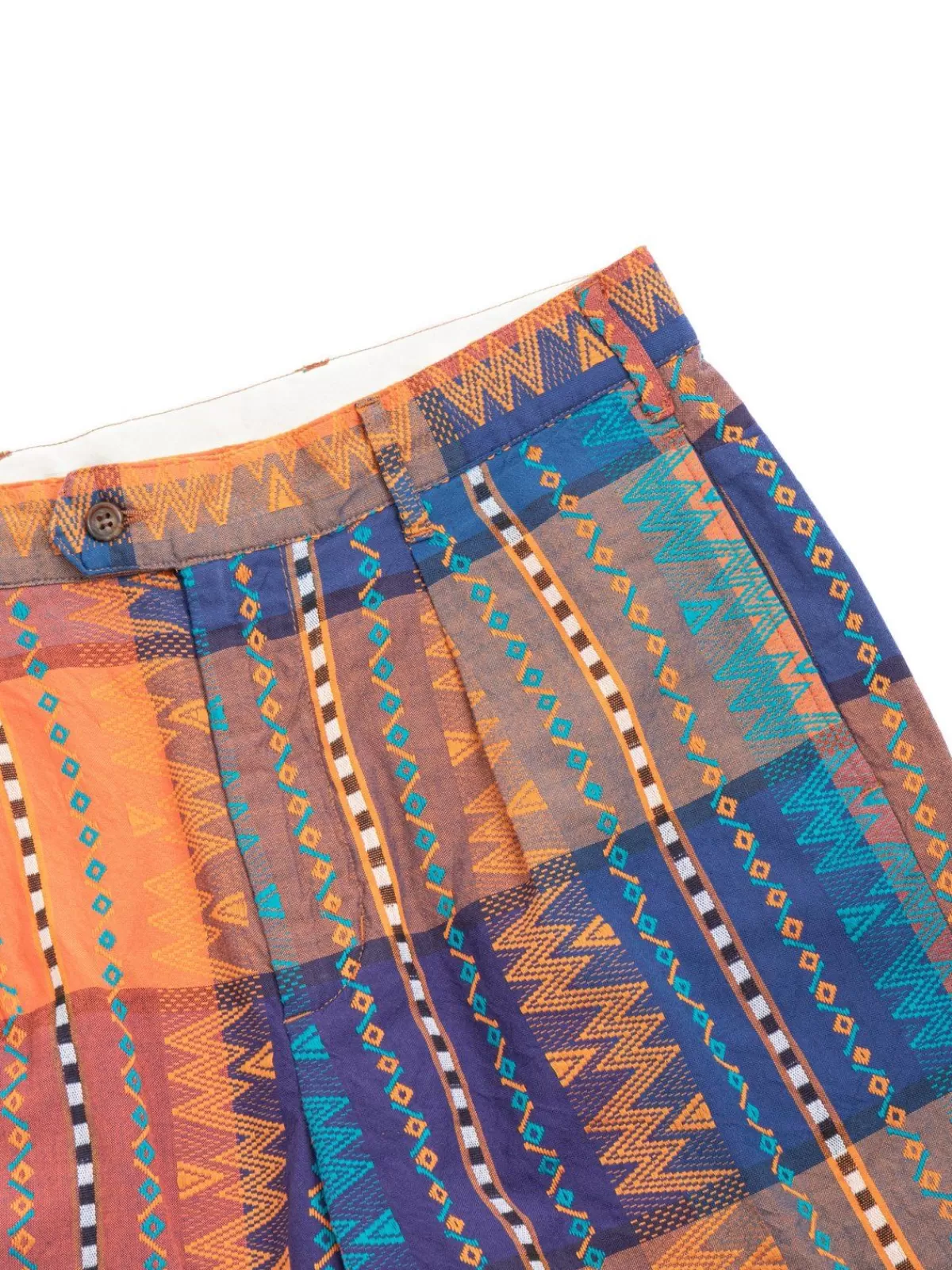 Sunset Short Blue/Orange Ethno Dobby^Engineered Garments Best