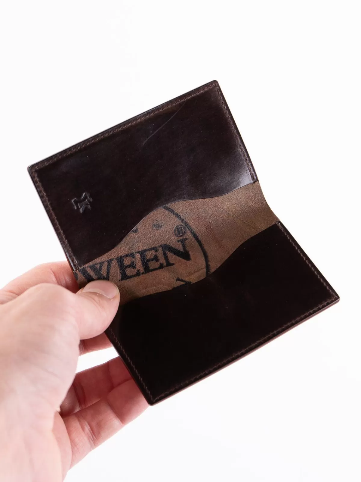 Tumbled Color 8 Horween Cordovan 1 1 Card Case^KREIS Flash Sale