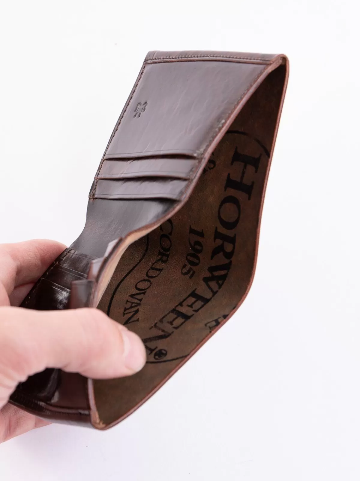 Tumbled Color 8 Horween Cordovan 3 3 Wallet^KREIS Outlet