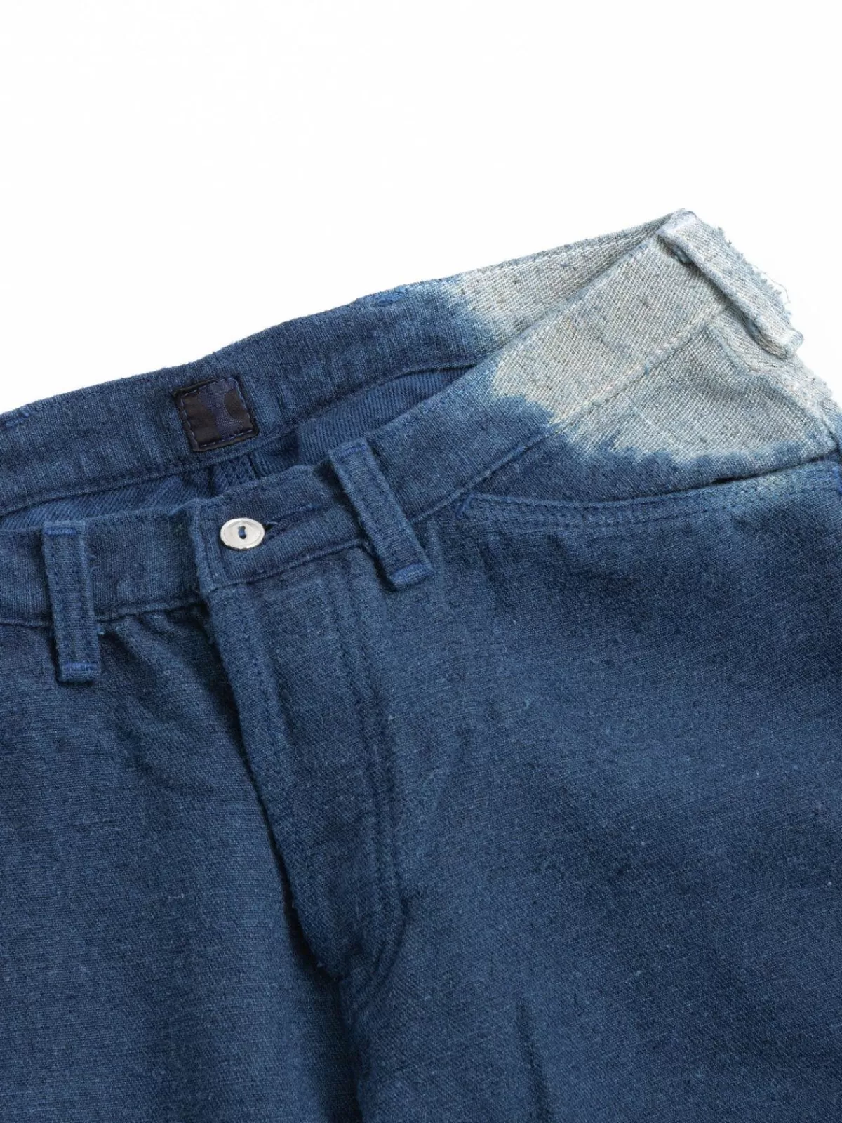 Type 130 Tapered Hemp Wool Cotton Bull Denim Achilles' Heel Indigo Dyed^Tender Co Clearance