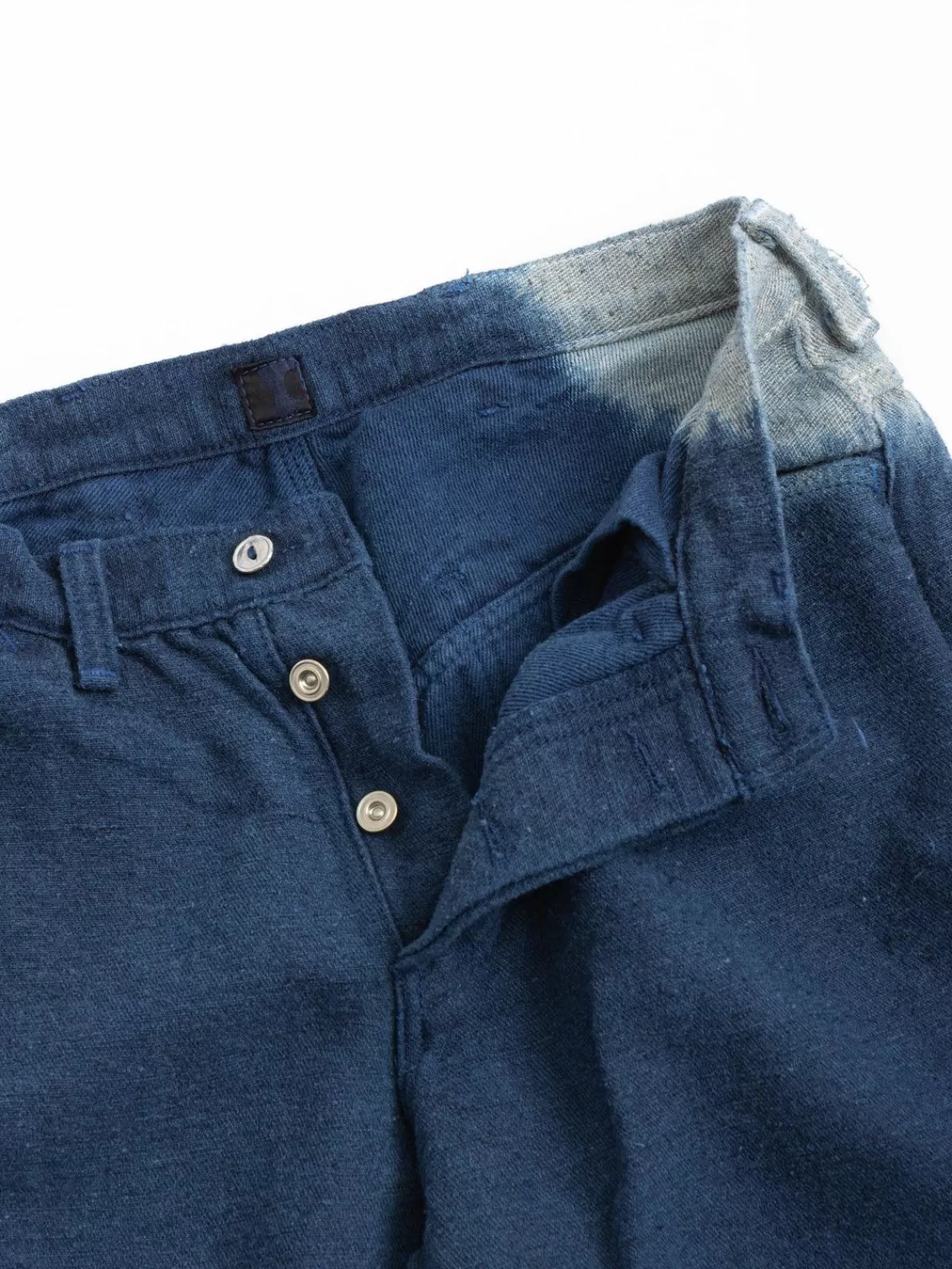 Type 130 Tapered Hemp Wool Cotton Bull Denim Achilles' Heel Indigo Dyed^Tender Co Clearance