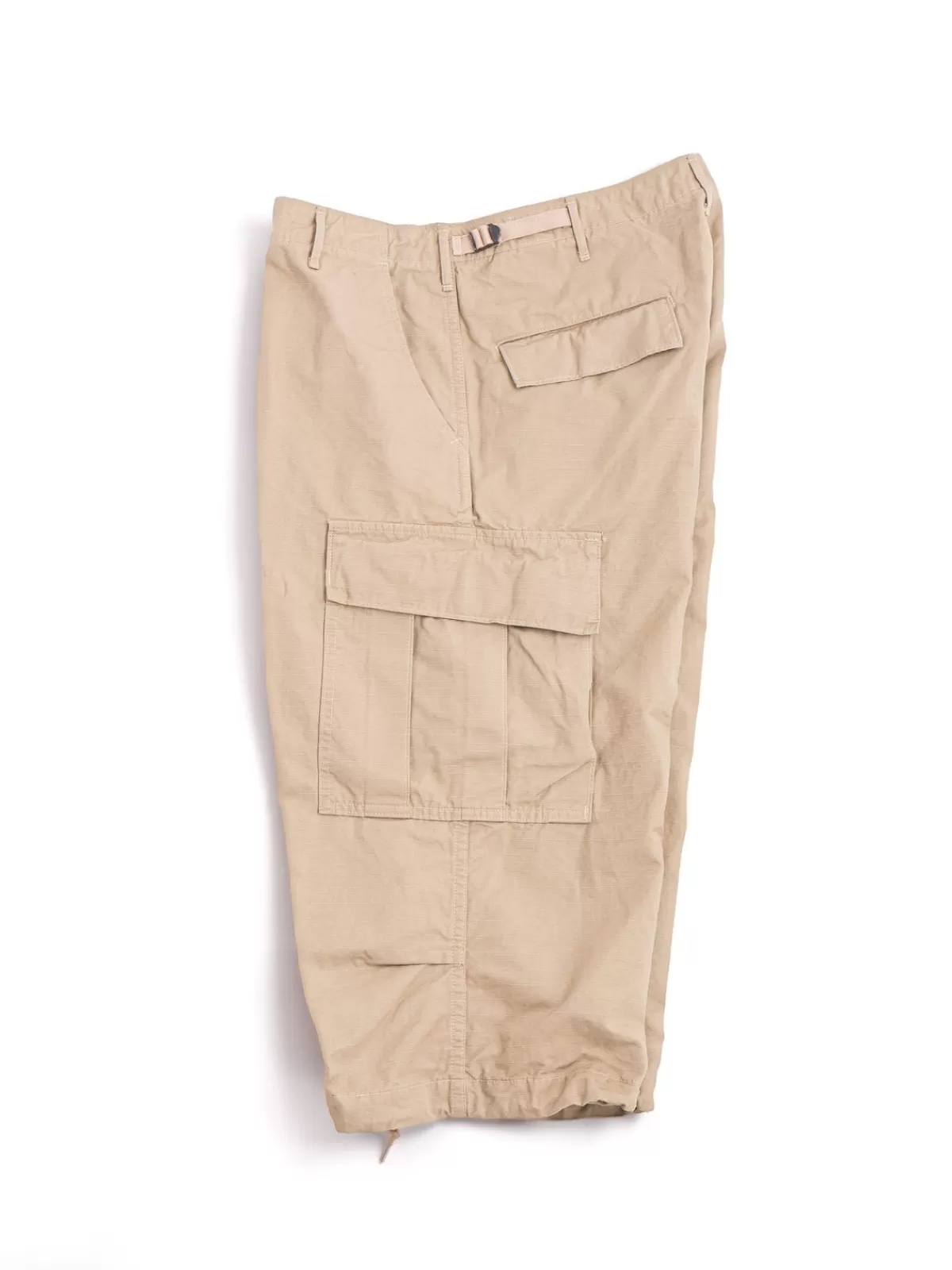 Vintage Fit 6 Pocket Cargo Shorts Ripstop Beige^orSlow oddments Online