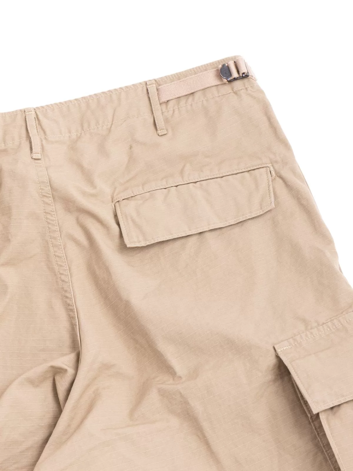 Vintage Fit 6 Pocket Cargo Shorts Ripstop Beige^orSlow oddments Online