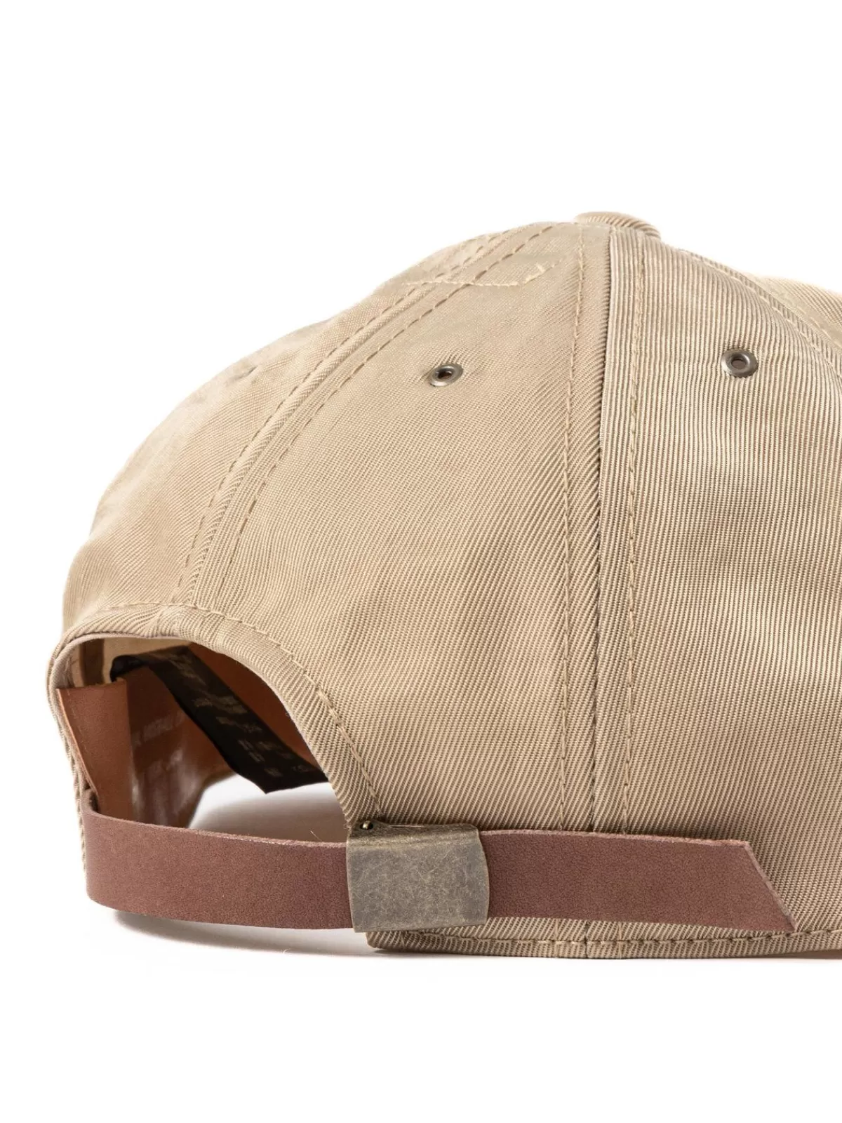 Vintage Nylon Beige Baseball Cap^Poten Shop