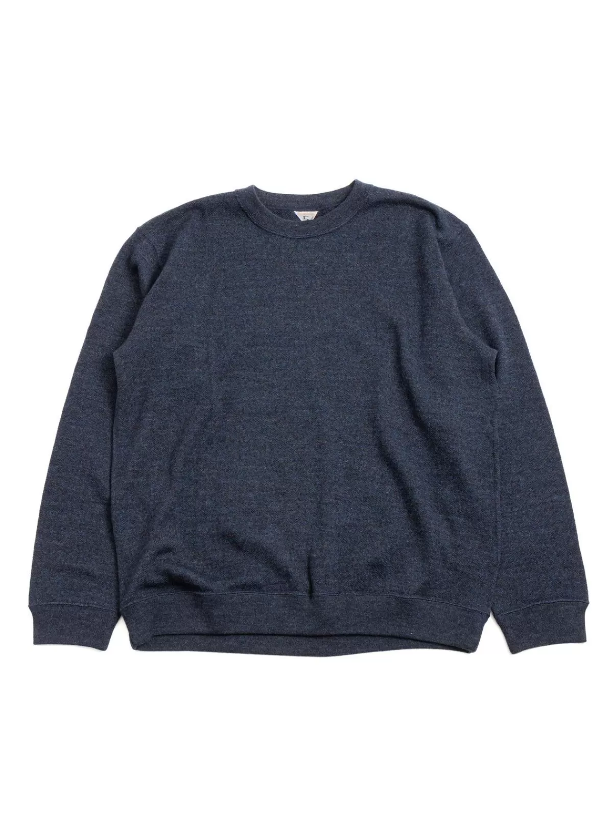 Wales L/S Crewneck Navy Melange^Filmelange Fashion